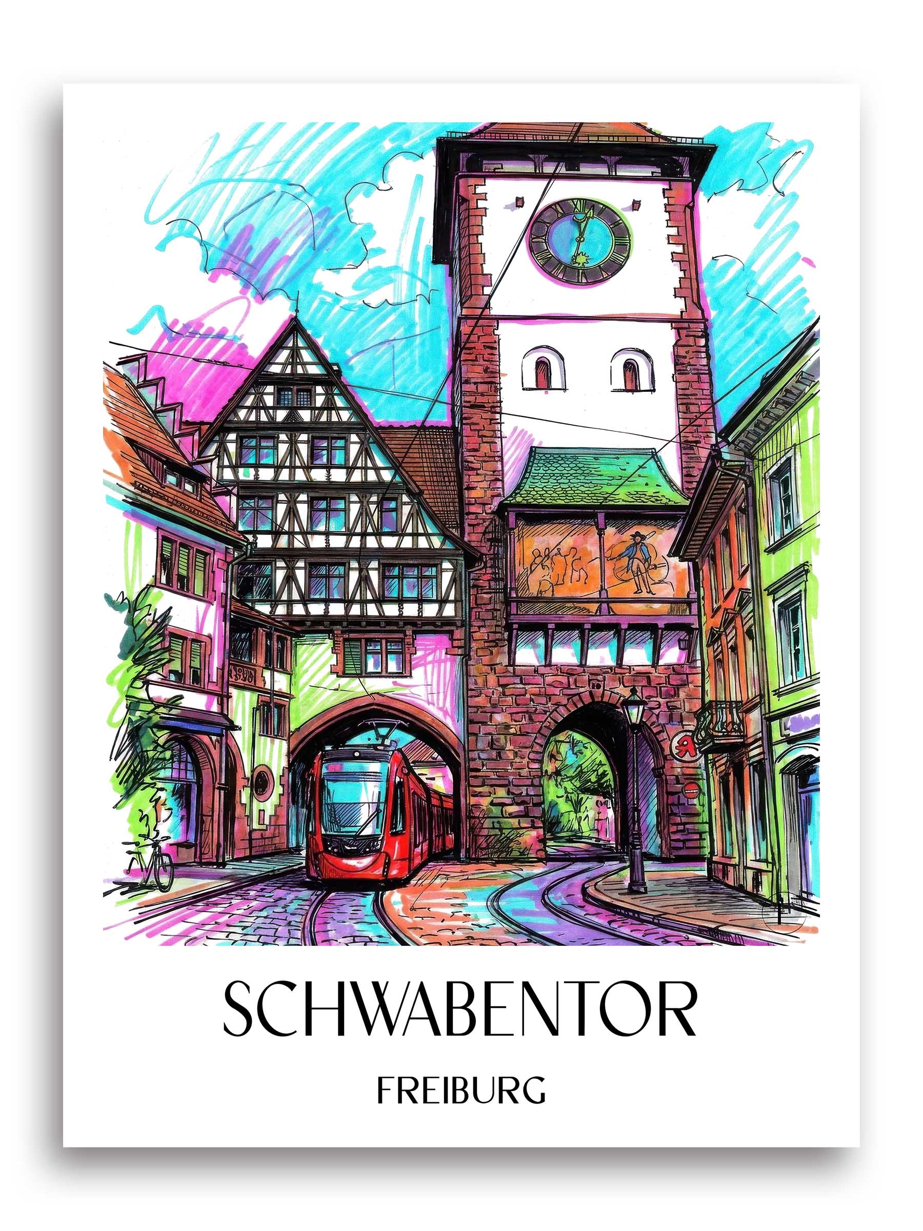 schwabentor-freiburg-deutschland-poster-graffiti