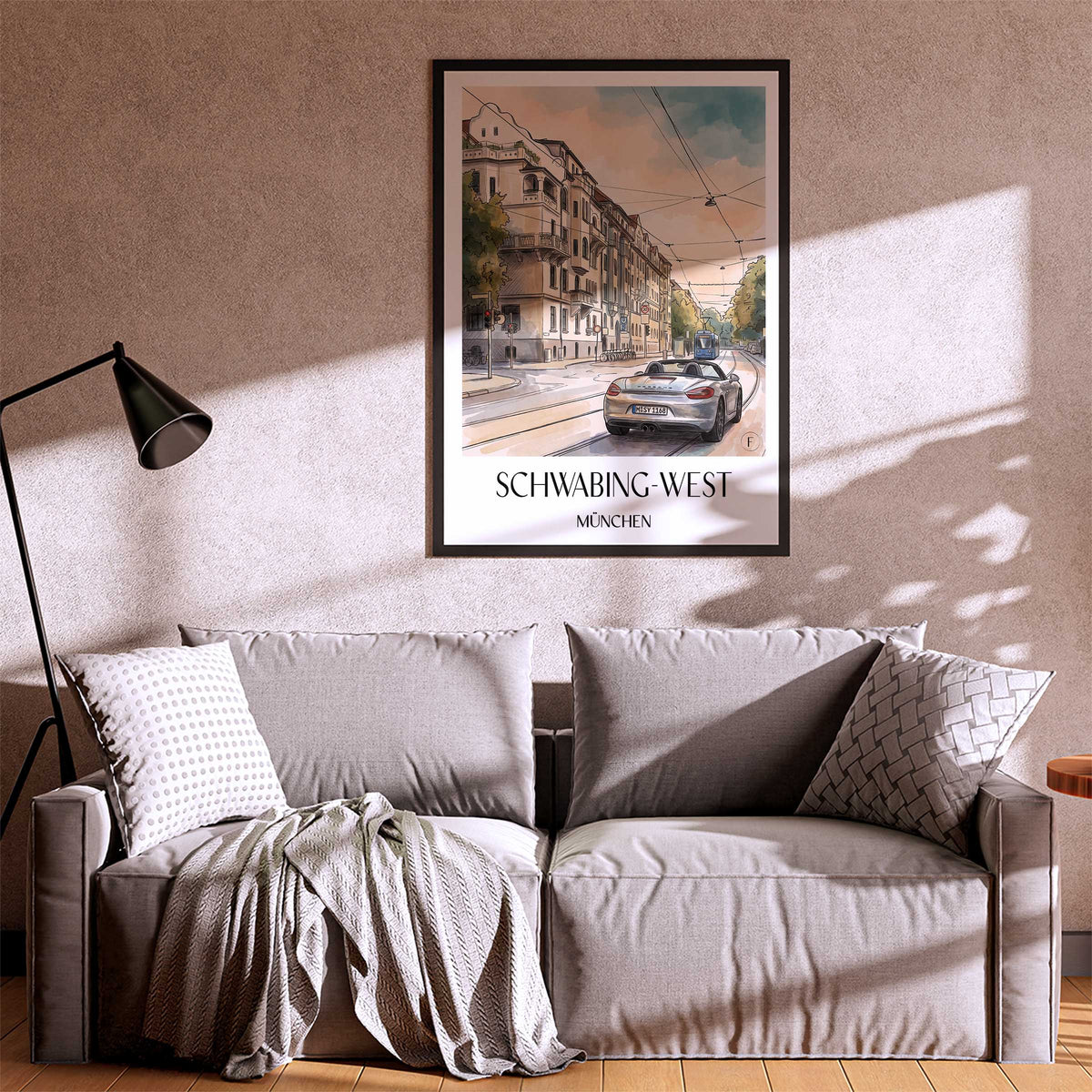 schwabing-west-münchen-deutschland-poster-aquarell