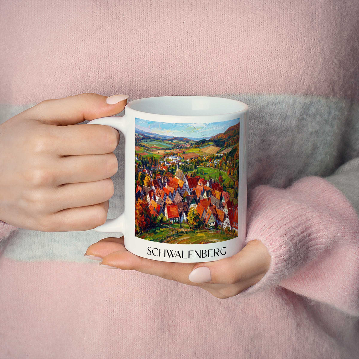 schwalenberg-lipper-bergland-deutschland-kaffeebecher-oil-painting-oelgemaelde