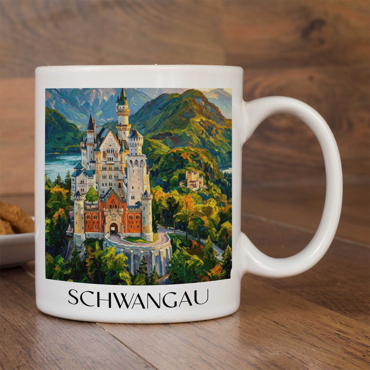 schwangau-ostallgäu-deutschland-kaffeebecher-oil-painting-oelgemaelde