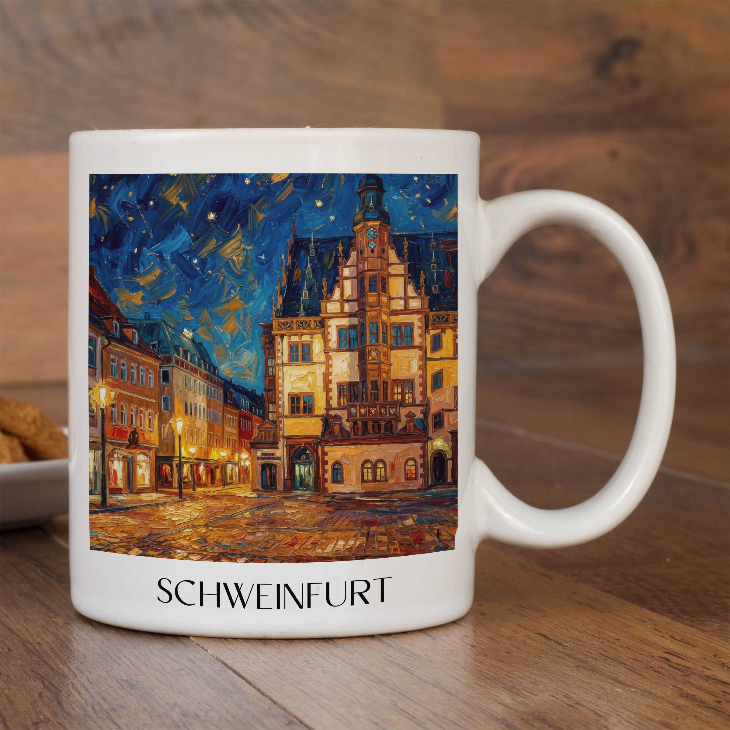 schweinfurt-deutschland-kaffeebecher-oil-painting-oelgemaelde