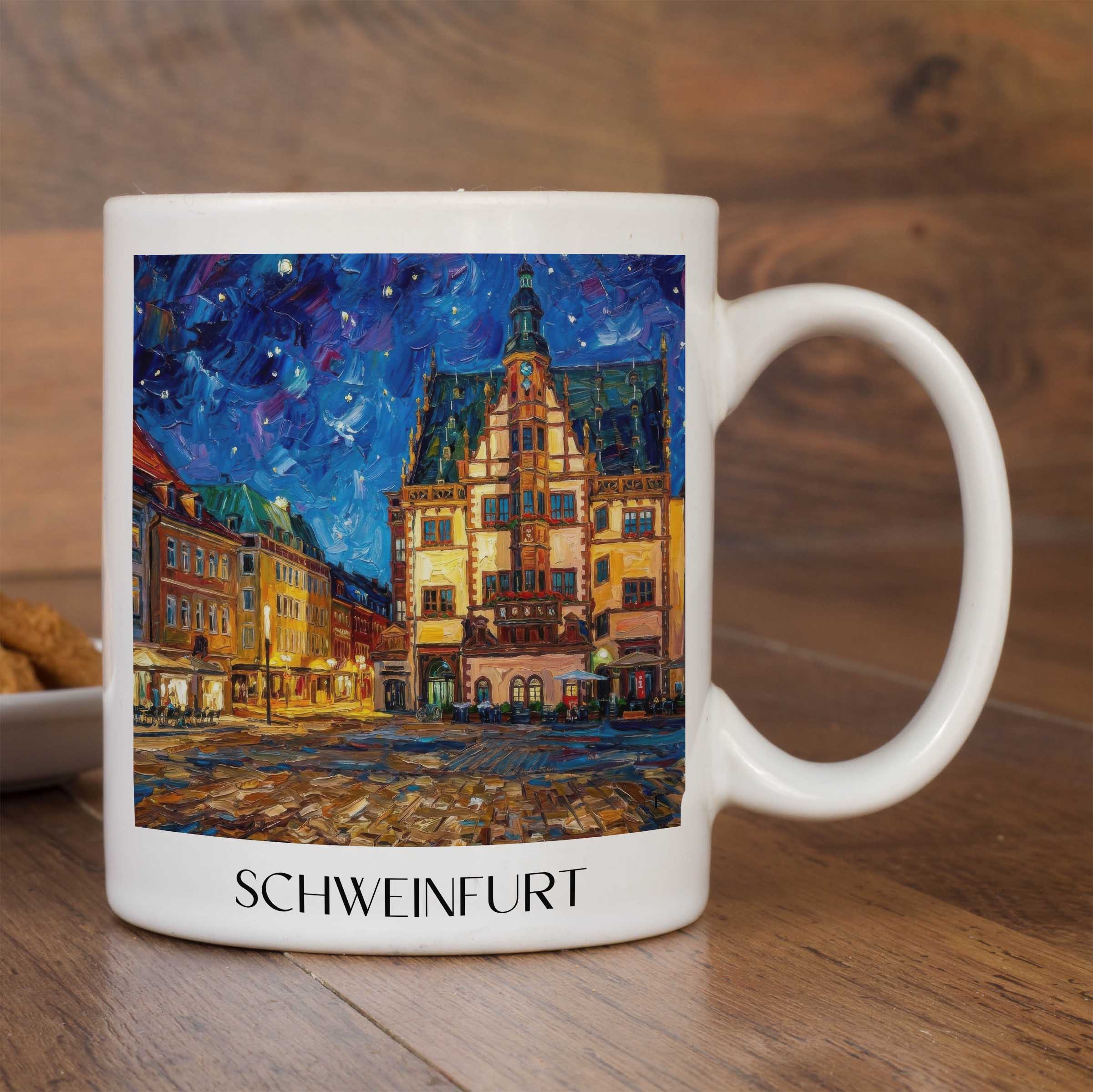 schweinfurt-franken-deutschland-kaffeebecher-oil-painting-oelgemaelde