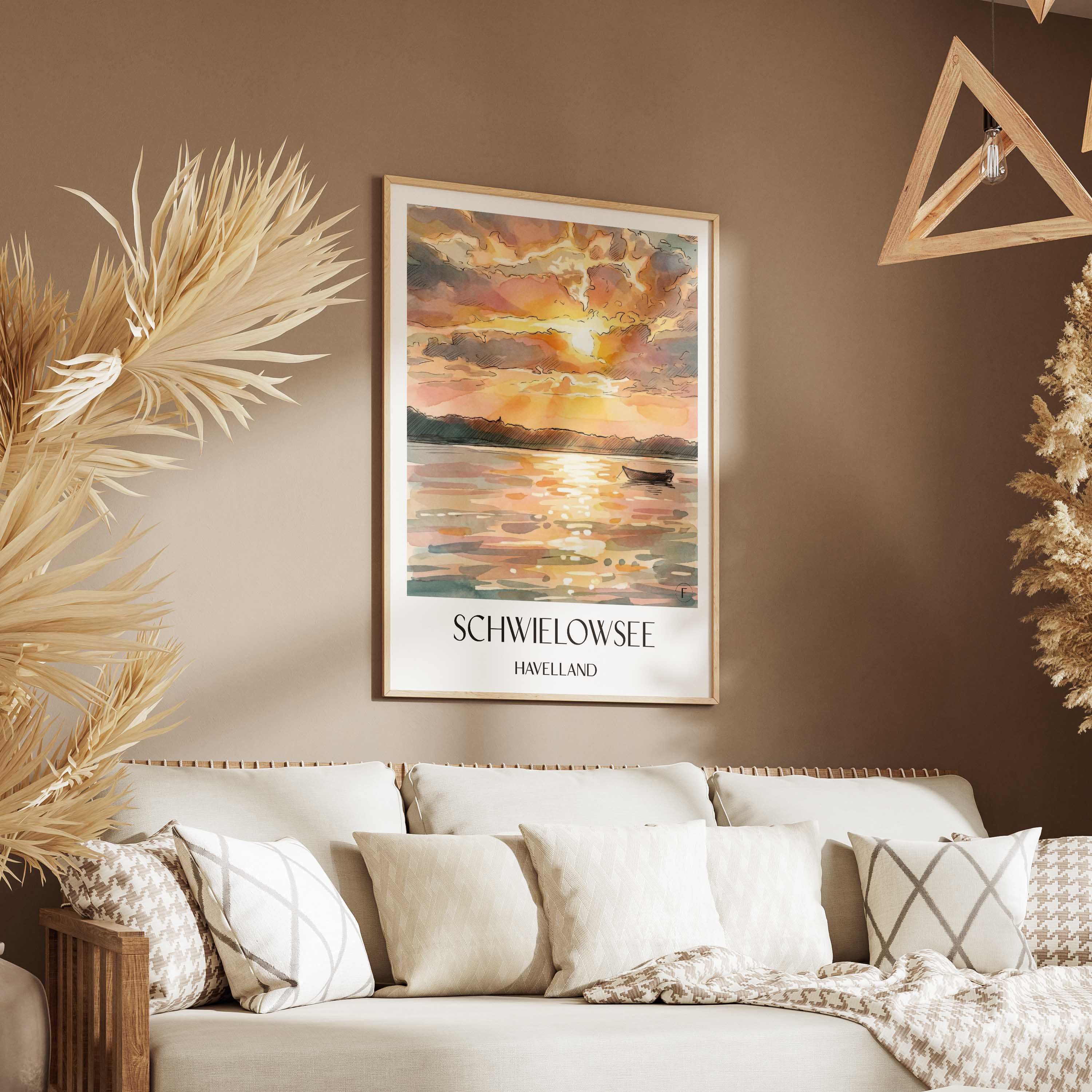 schwielowsee-havelland-deutschland-poster-aquarell