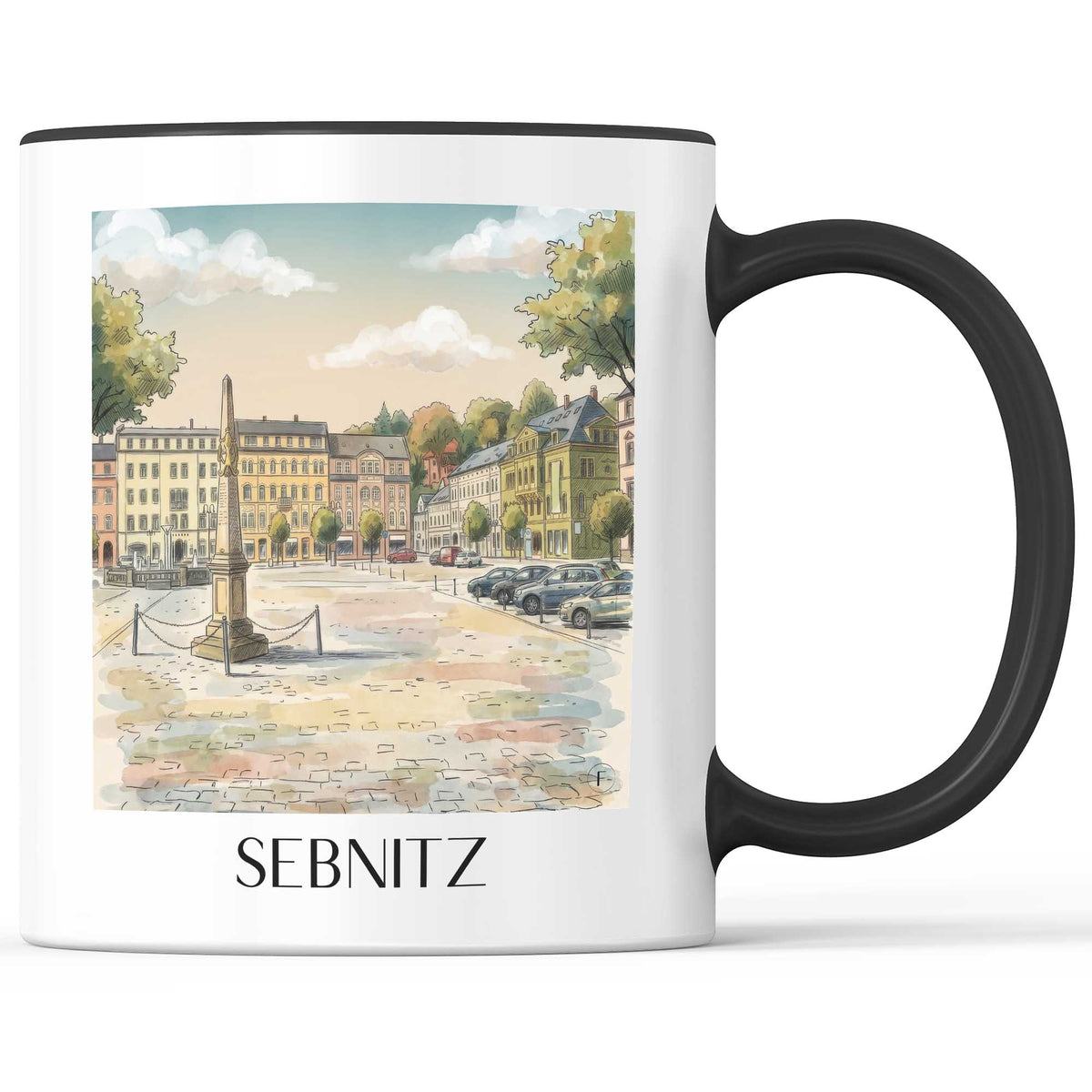 sebnitz-sächsische-schweiz-deutschland-kaffeebecher-aquarell