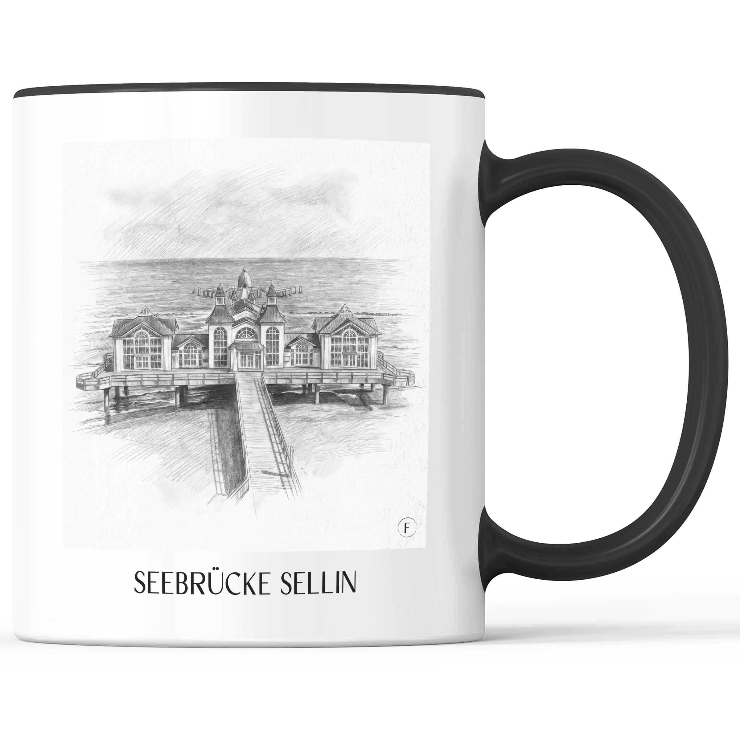 seebrücke-sellin-rügen-deutschland-kaffeebecher-bleistift-zeichnung-drawing