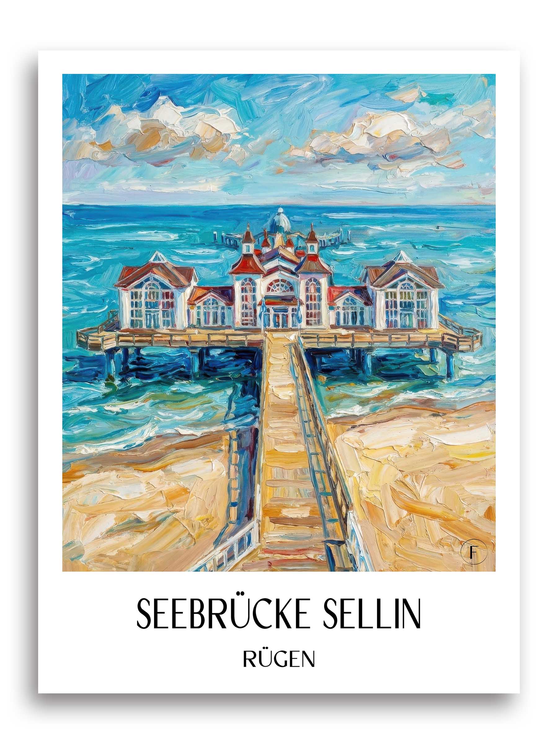seebrücke-sellin-rügen-deutschland-poster-oil-painting-oelgemaelde