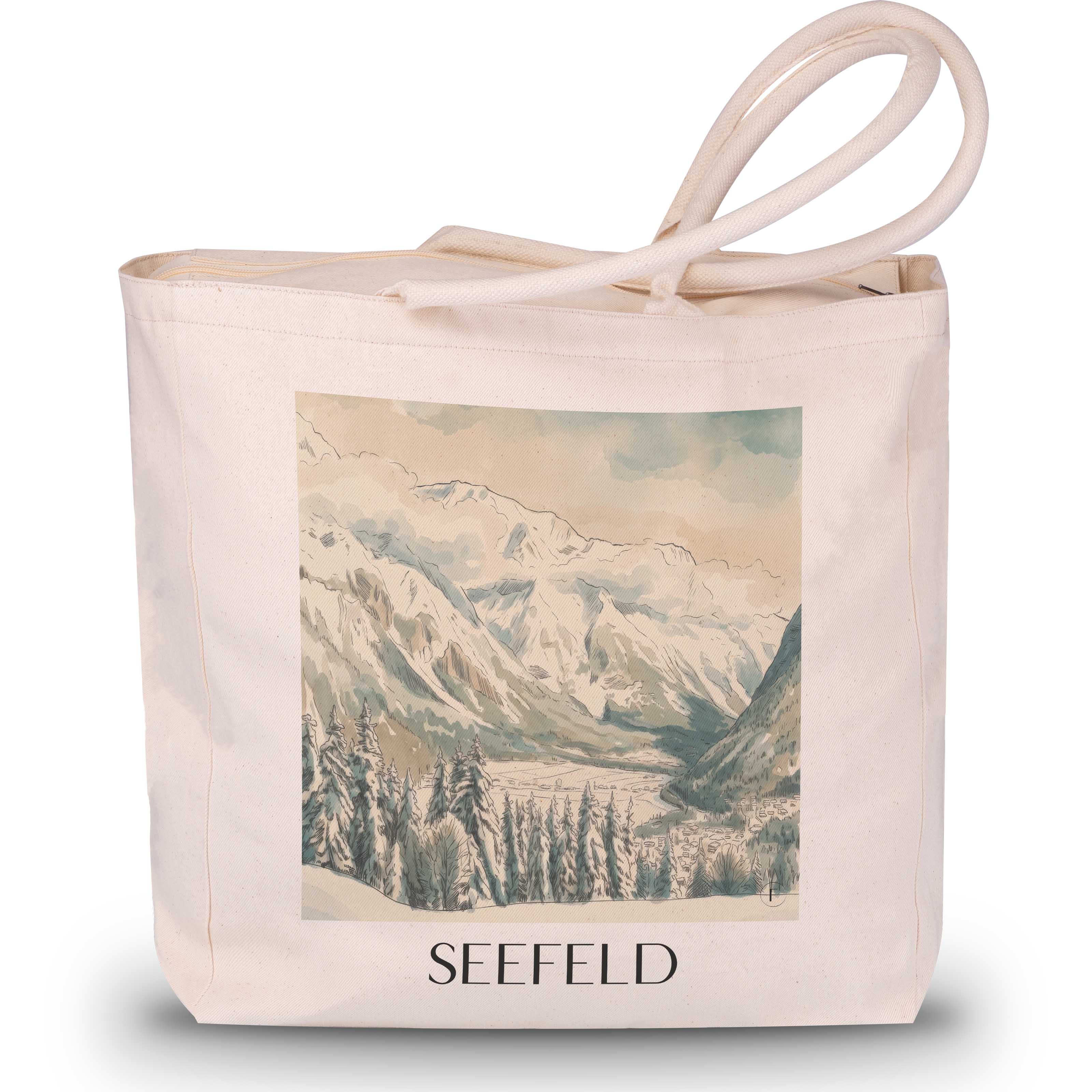 seefeld-tirol-österreich-einkaufstasche-aquarell