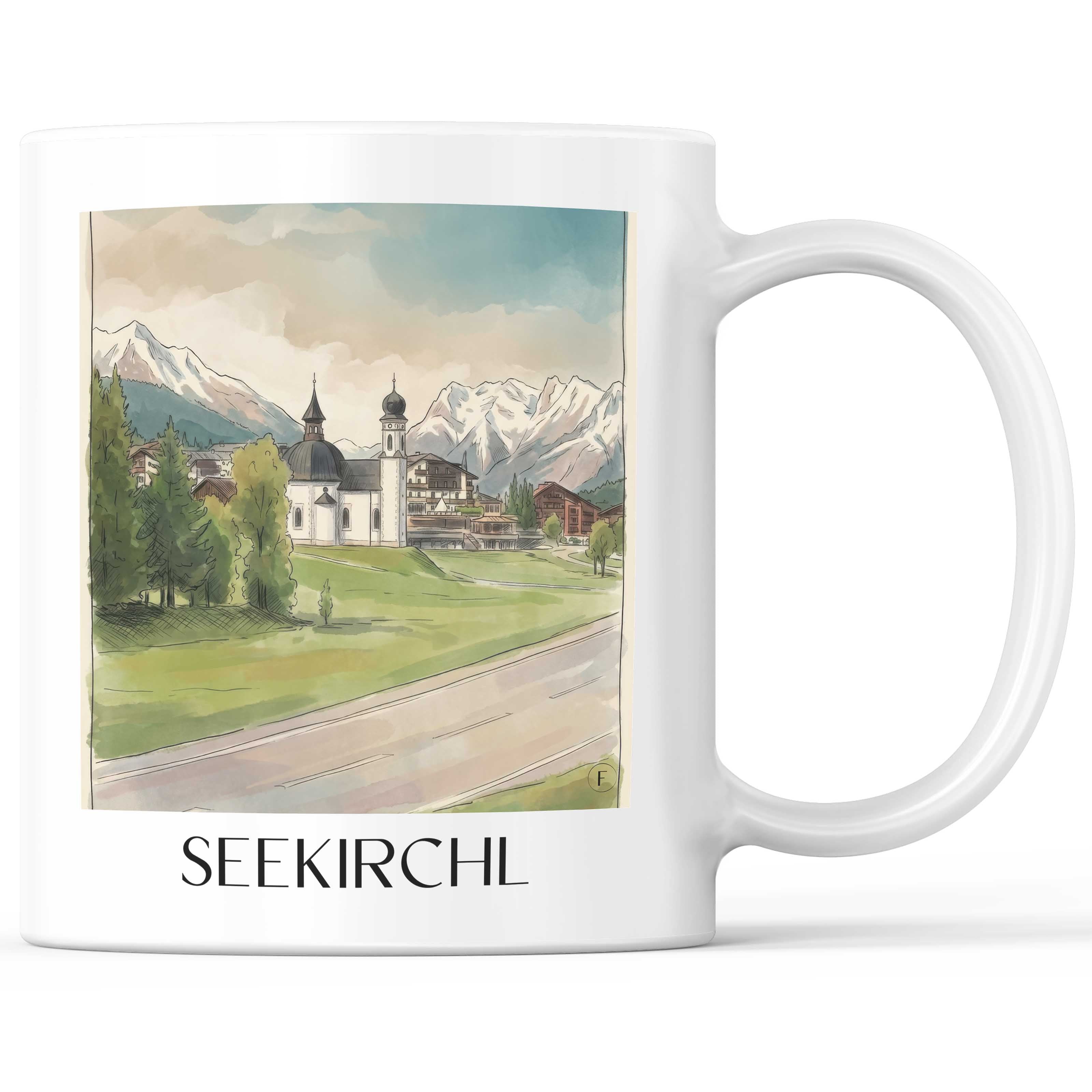 seekirchl-seefeld-in-tirol-österreich-kaffeebecher-aquarell