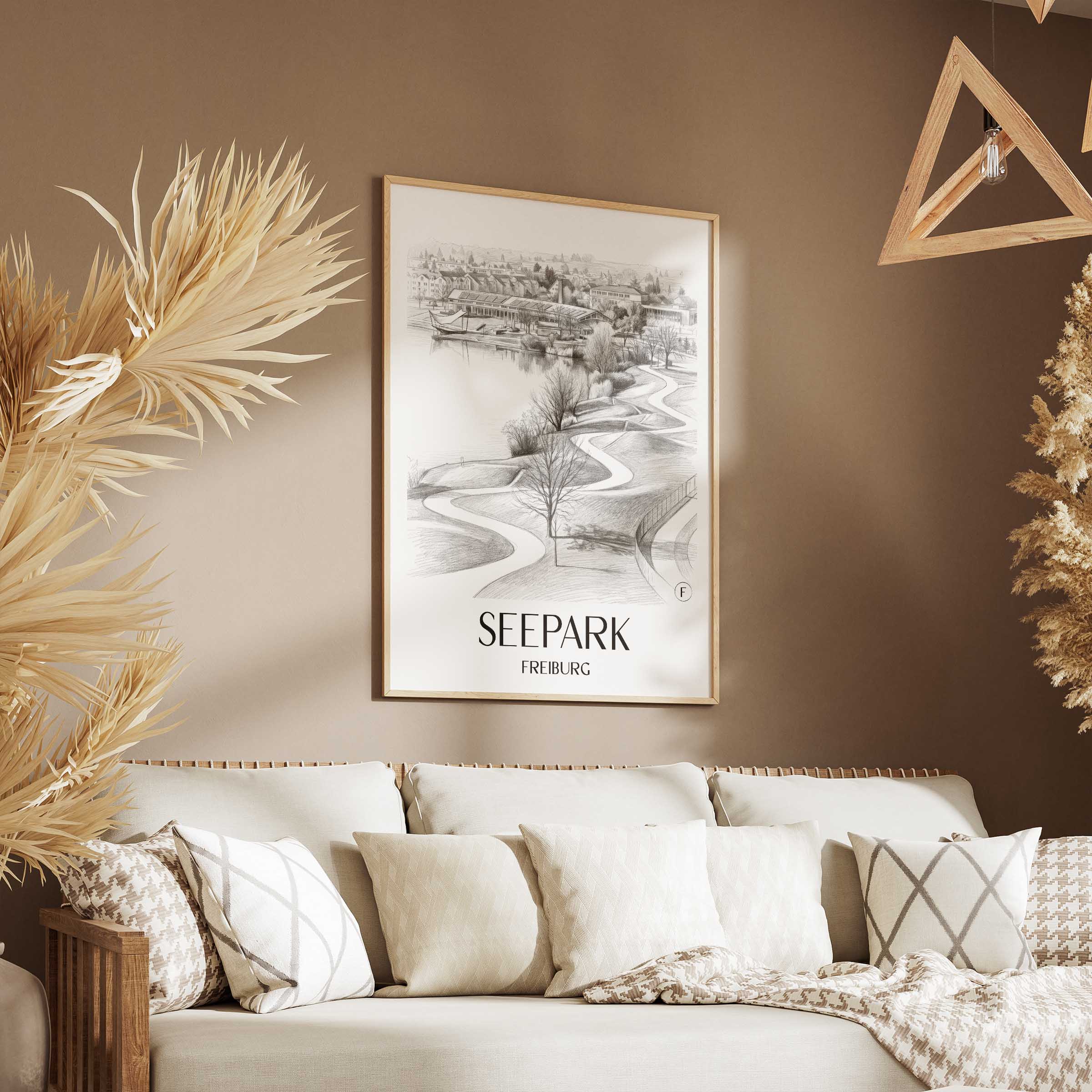 seepark-freiburg-deutschland-poster-bleistift-zeichnung-drawing