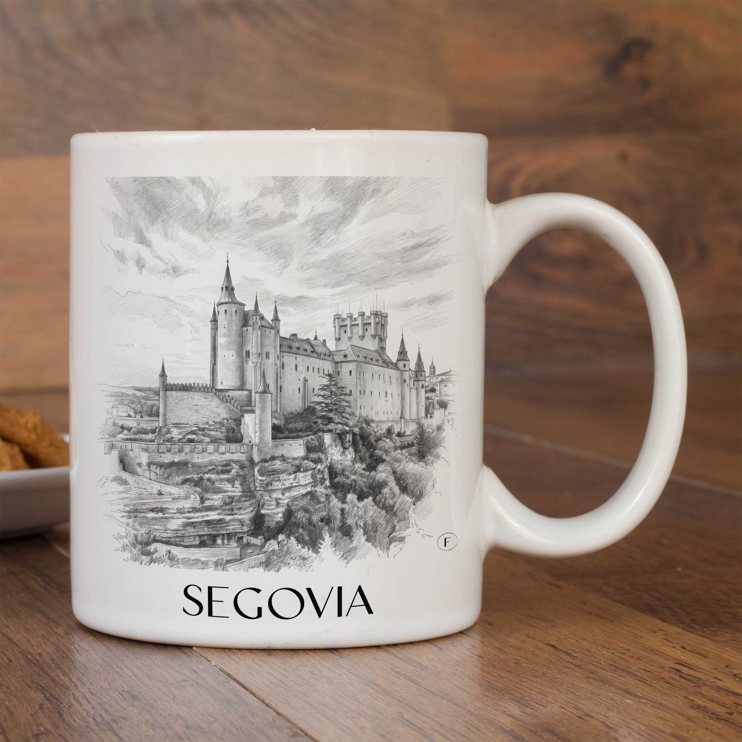 segovia-spanien-spanien-kaffeebecher-bleistift-zeichnung-drawing