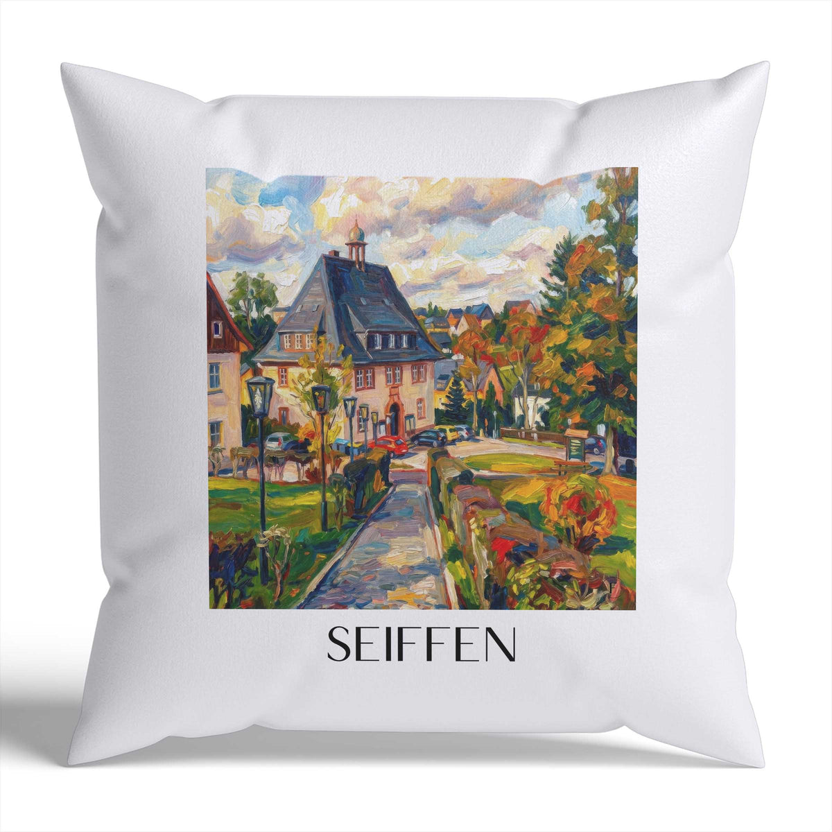 seiffen-erzgebirge-deutschland-kissenbezug-oil-painting-oelgemaelde