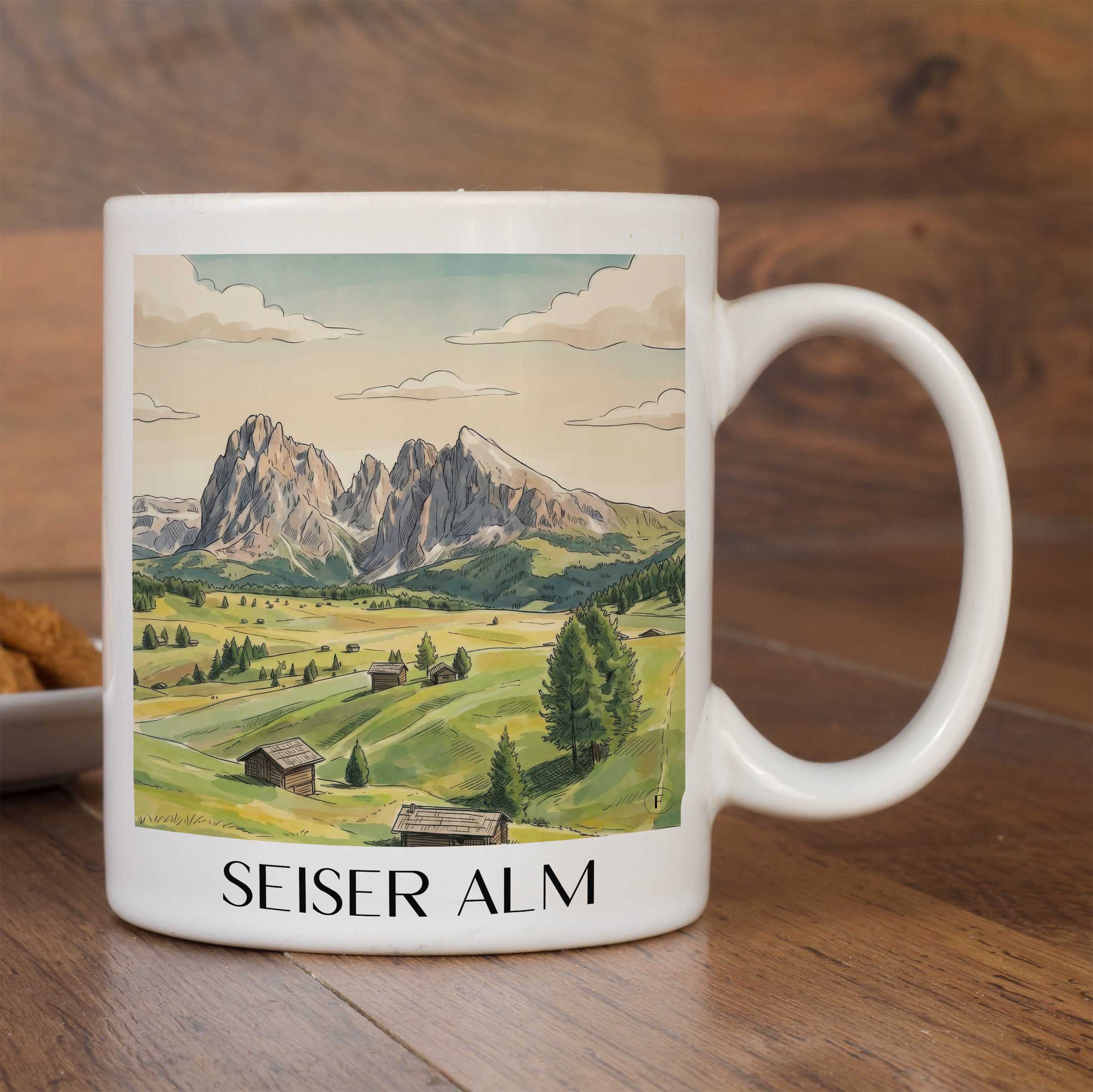 seiser-alm-dolomiten-italien-kaffeebecher-aquarell