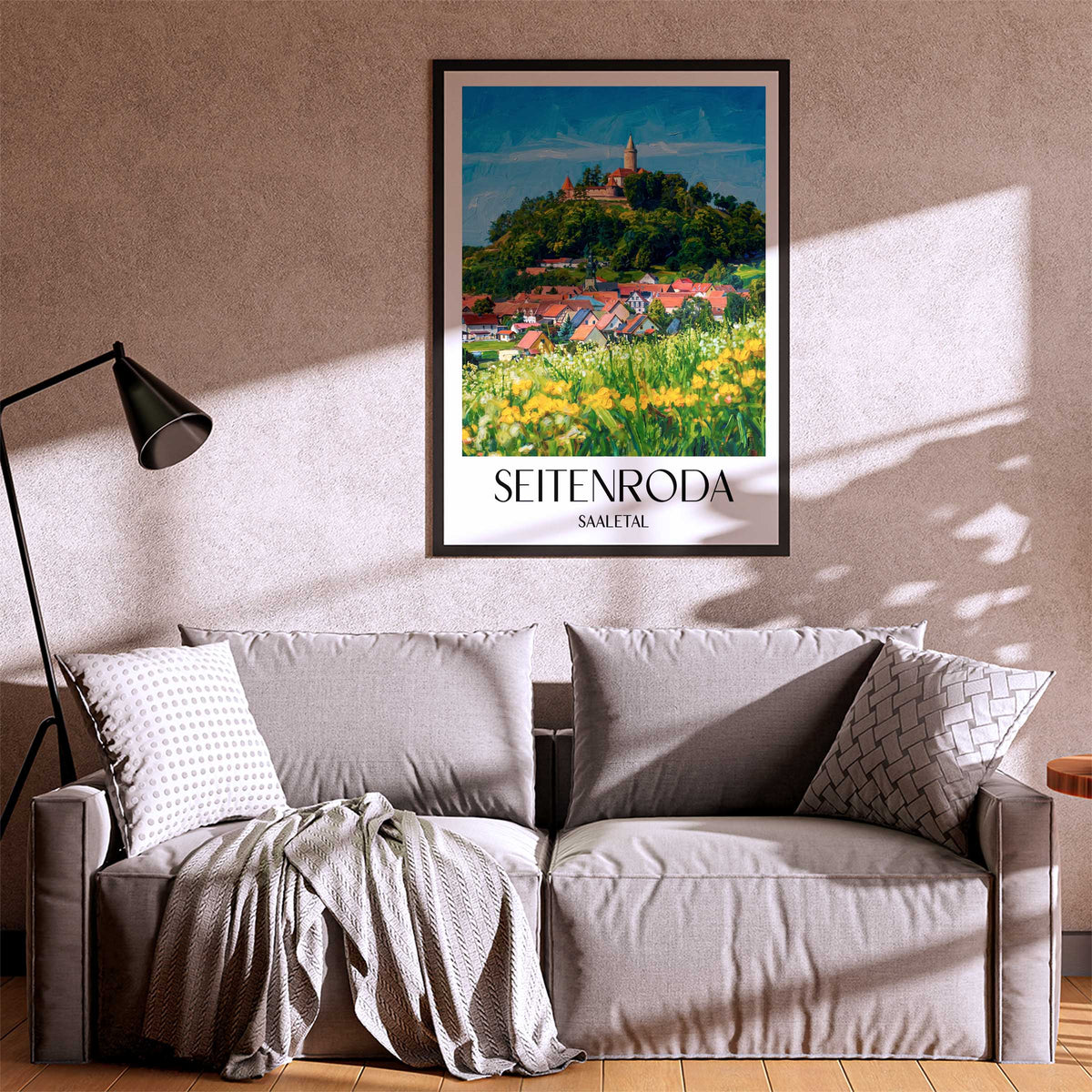 seitenroda-saaletal-deutschland-poster-oil-painting-oelgemaelde