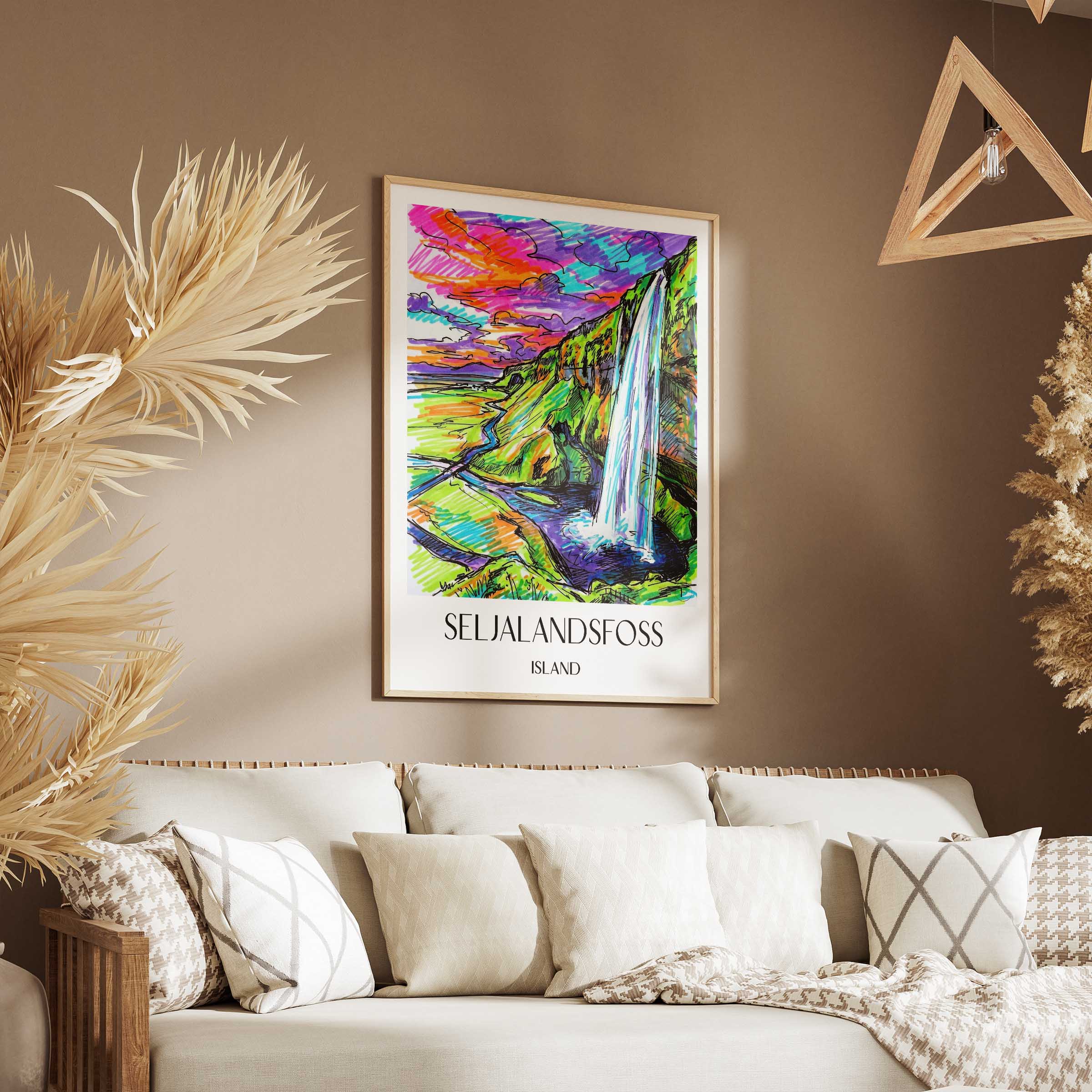 seljalandsfoss-island-poster-graffiti