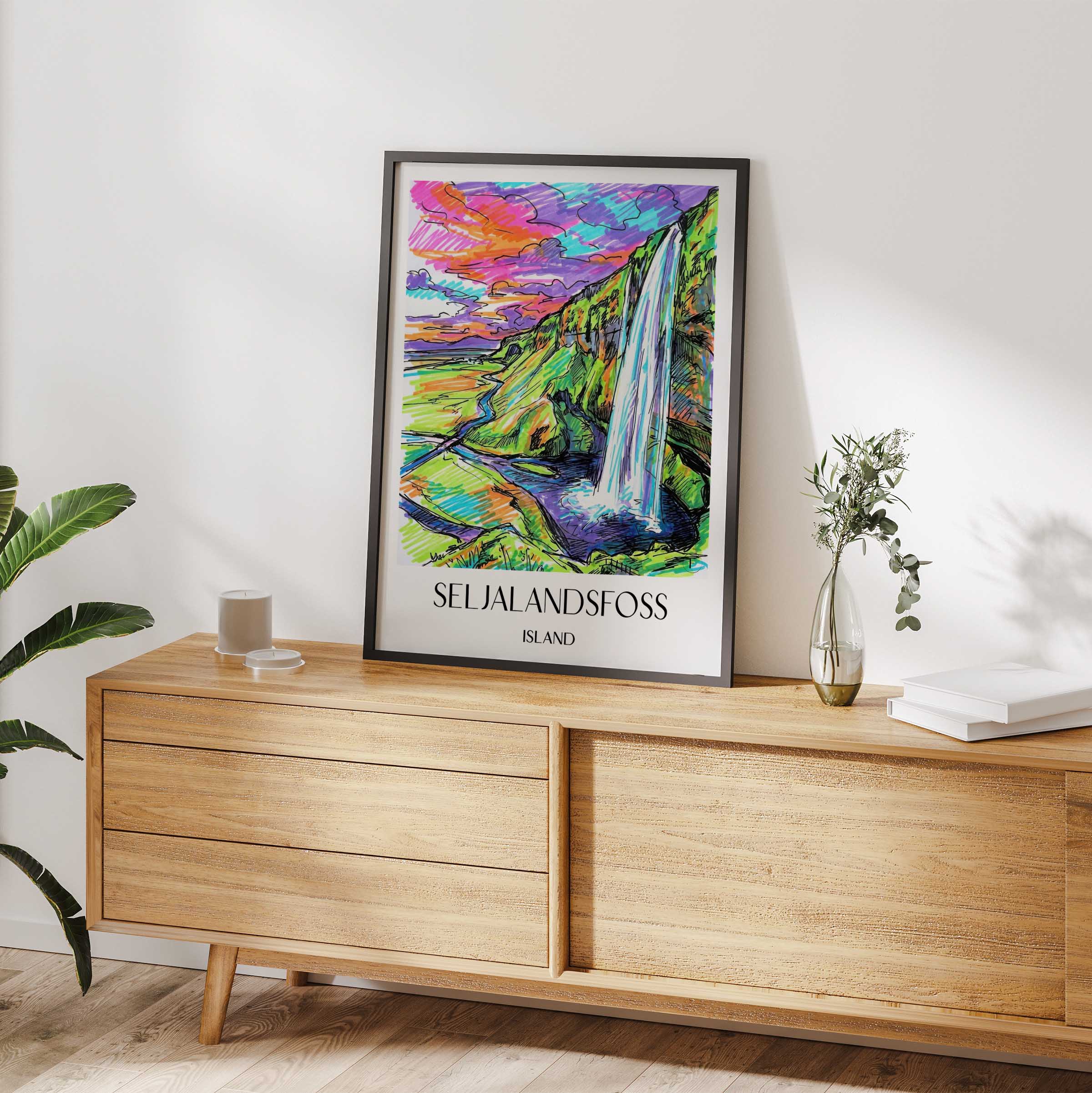 seljalandsfoss-island-poster-graffiti