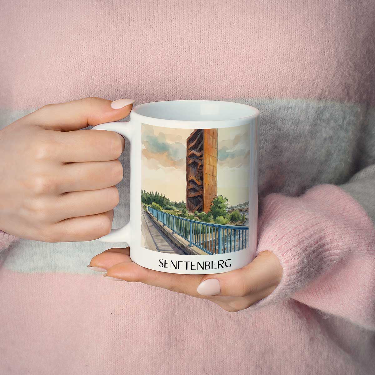 senftenberg-brandenburg-deutschland-kaffeebecher-aquarell