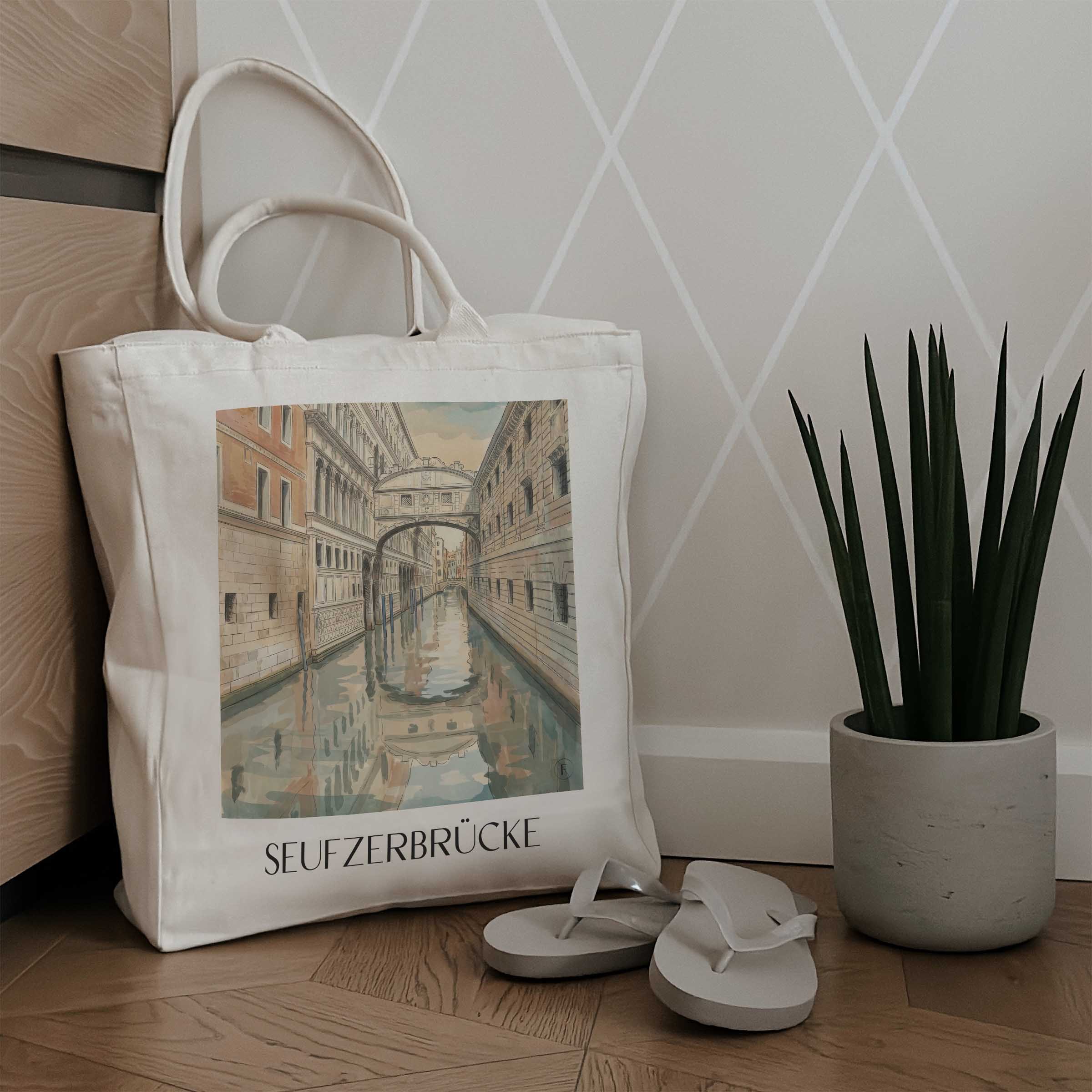 seufzerbrücke-venedig-italien-einkaufstasche-aquarell