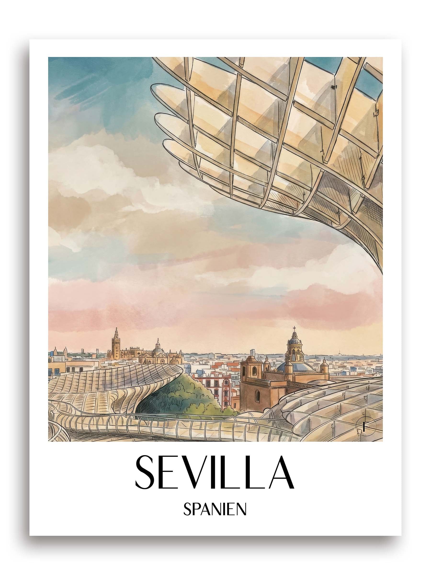 sevilla-spanien-spanien-poster-aquarell