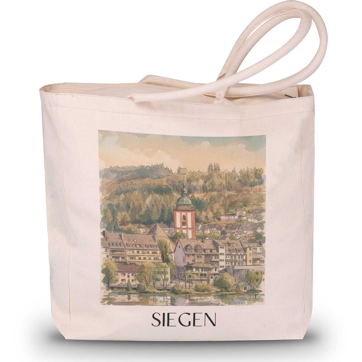 siegen-nordrhein-westfalen-deutschland-einkaufstasche-aquarell
