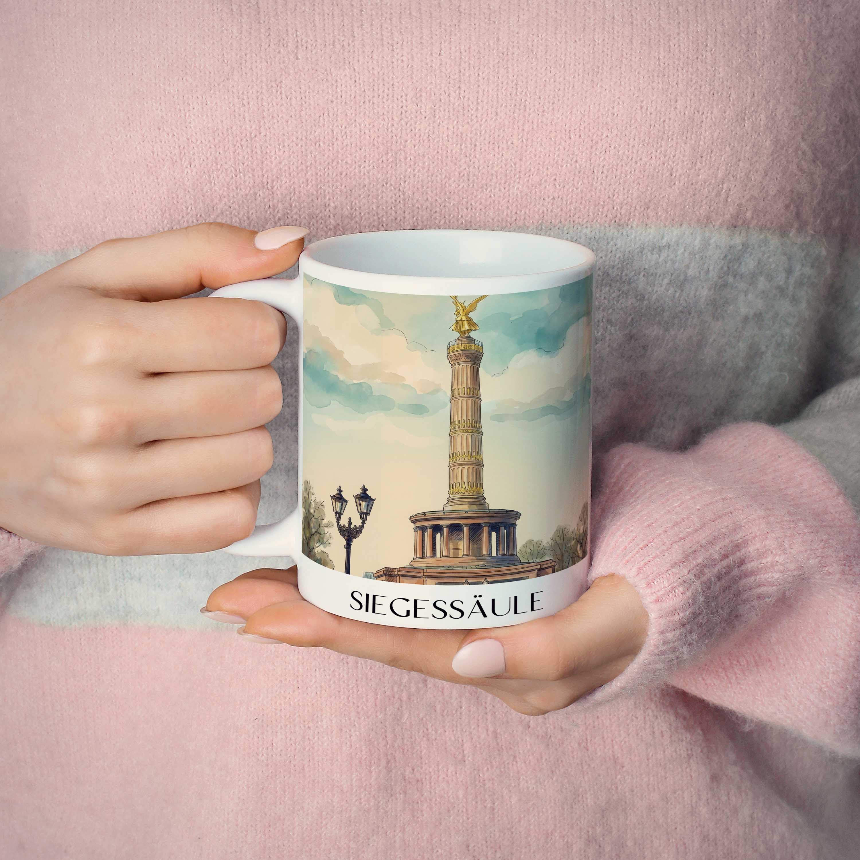 siegessäule-berlin-deutschland-kaffeebecher-aquarell