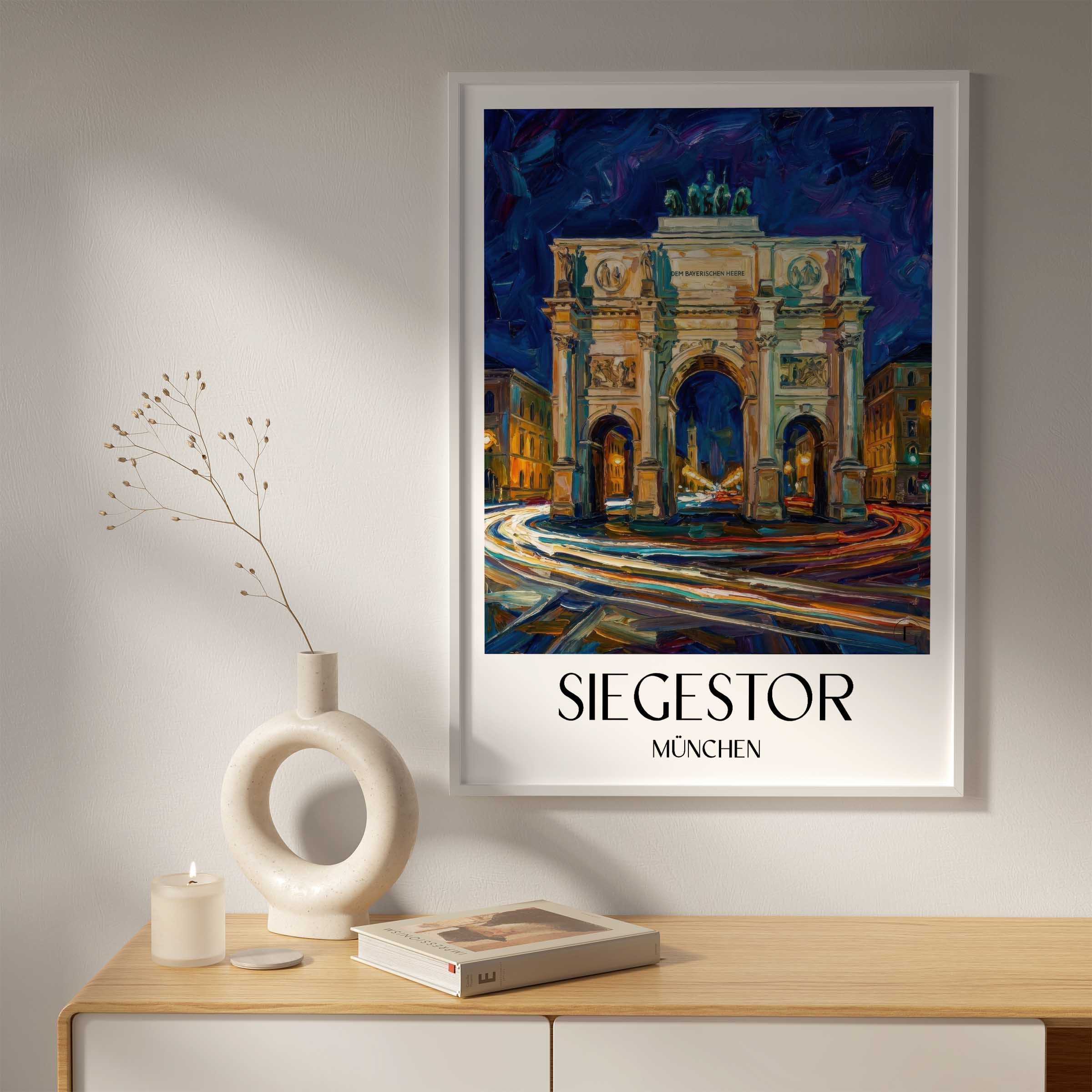 siegestor-münchen-deutschland-poster-oil-painting-oelgemaelde