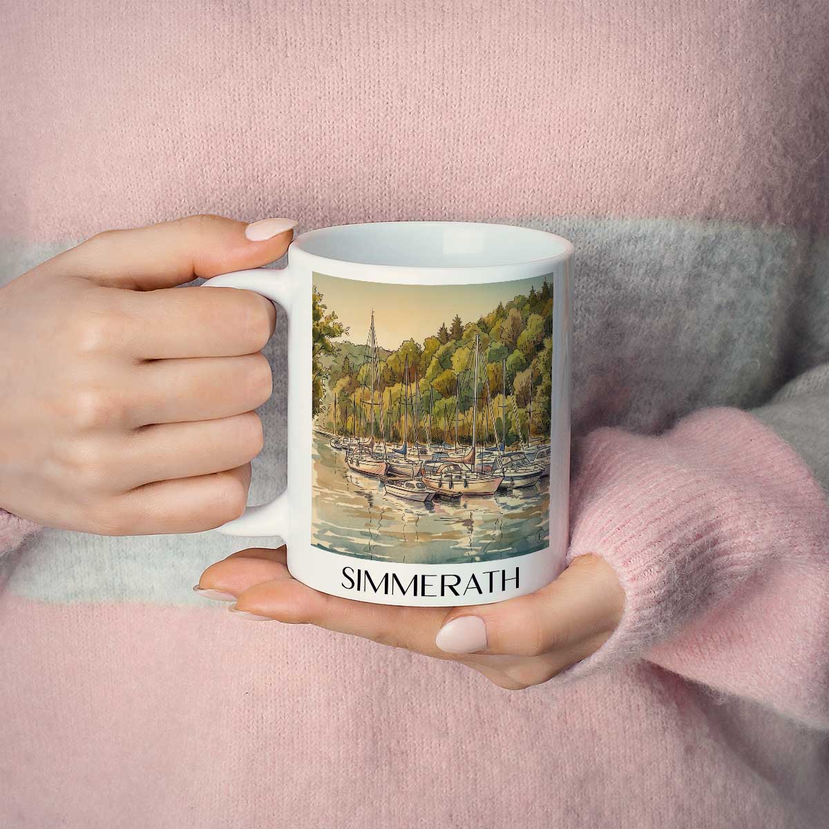 simmerath-eifel-deutschland-kaffeebecher-aquarell
