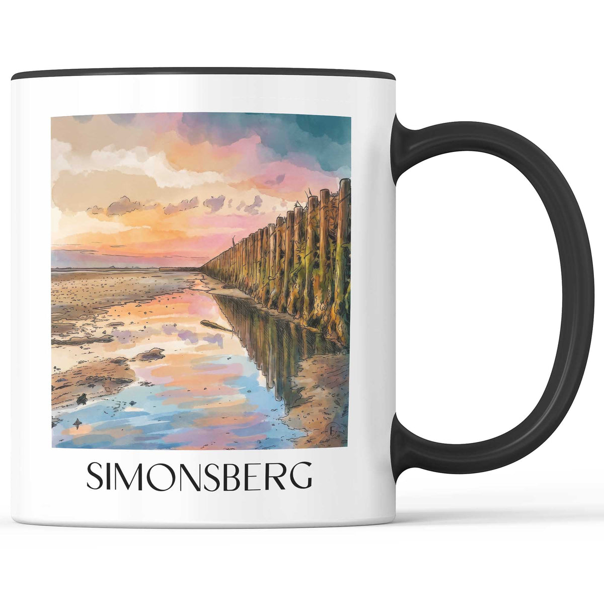 simonsberg-nordfriesland-deutschland-kaffeebecher-aquarell