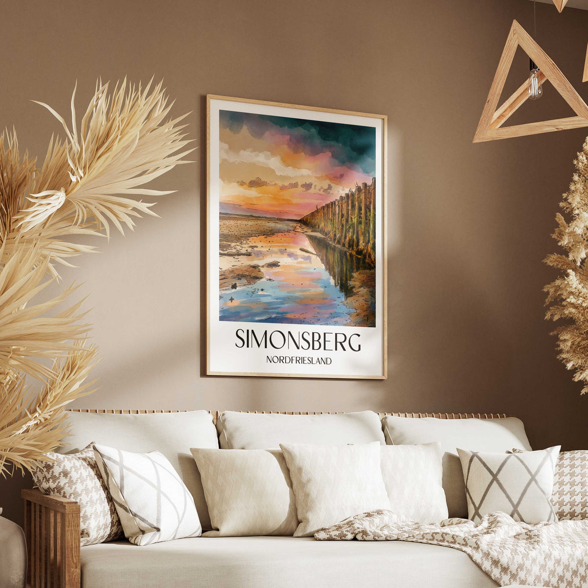 simonsberg-nordfriesland-deutschland-poster-aquarell
