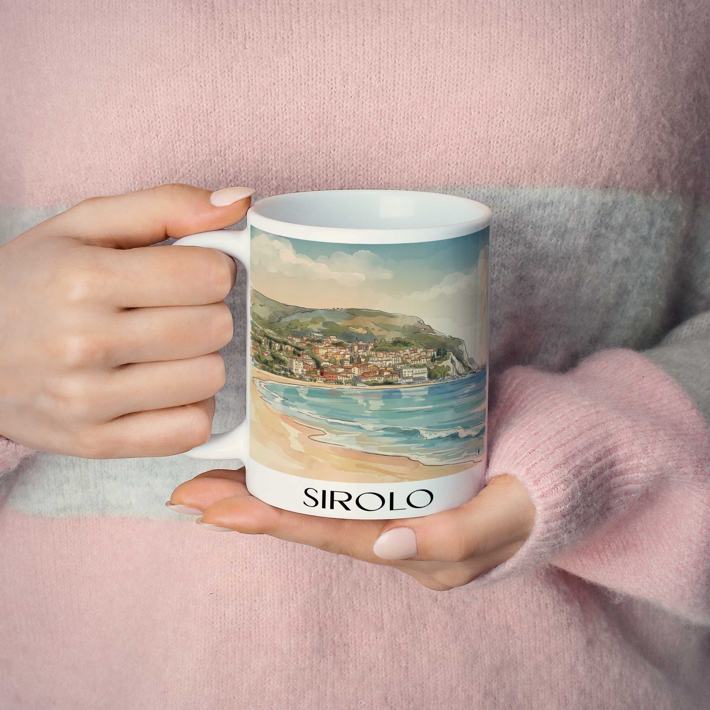 sirolo--marken-italien-kaffeebecher-aquarell