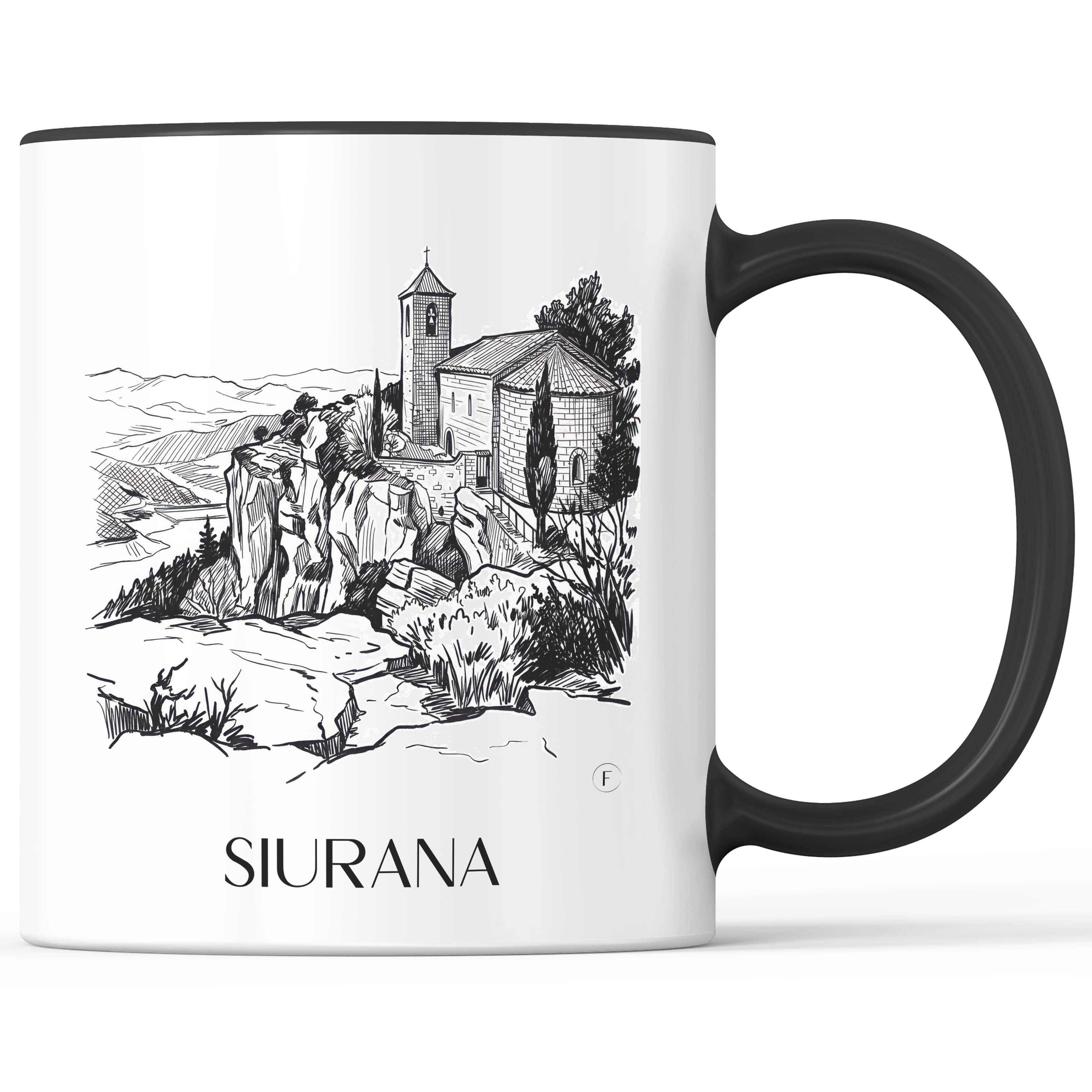siurana-spanien-spanien-und-spanien-kaffeebecher-skizze