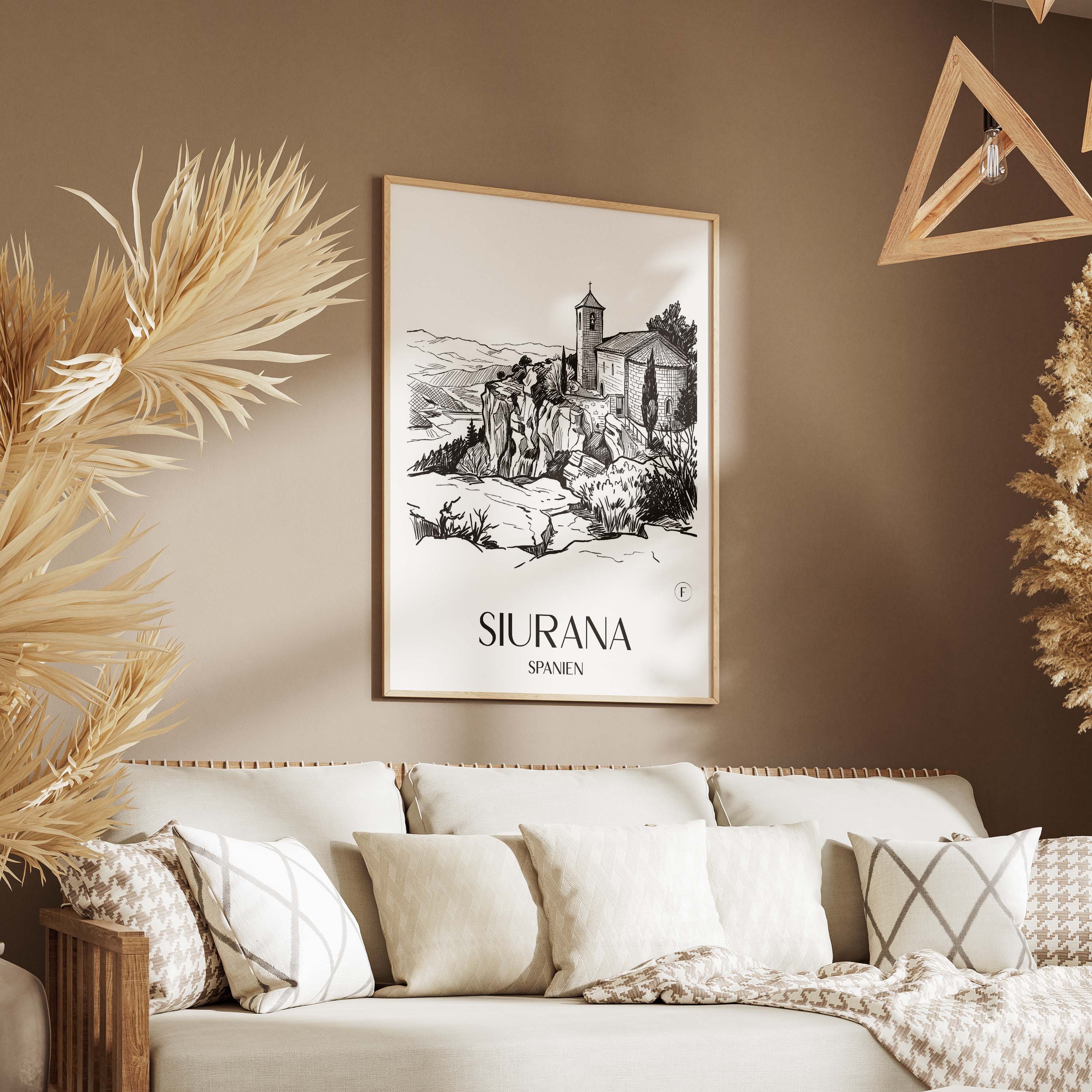 siurana-spanien-spanien-und-spanien-poster-skizze