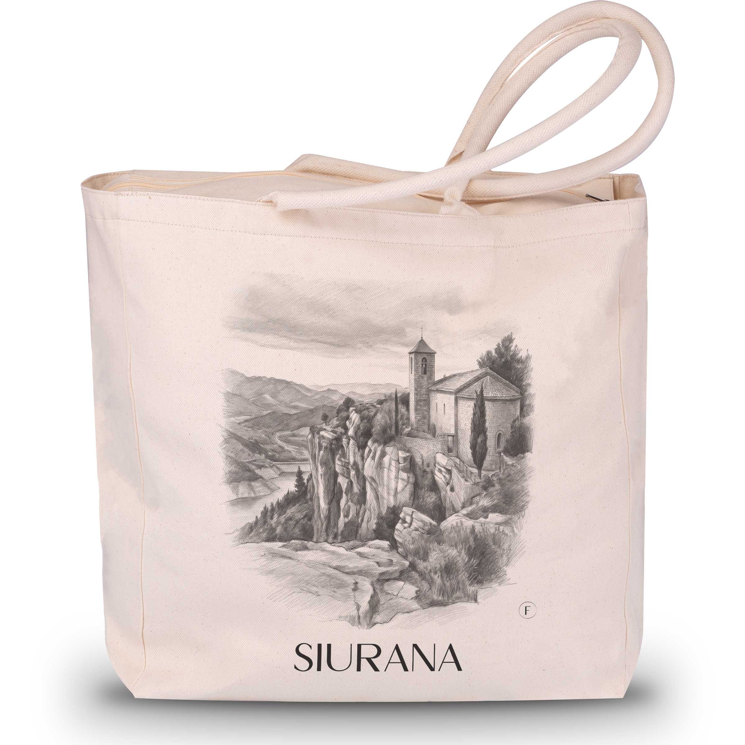 siurana-spanien-spanien-einkaufstasche-bleistift-zeichnung-drawing