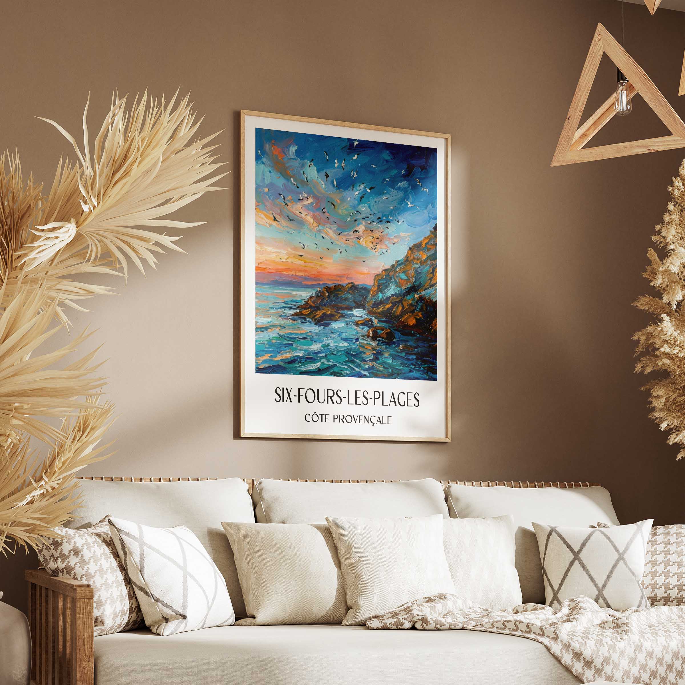 six-fours-les-plages-côte-provençale-frankreich-poster-oil-painting-oelgemaelde