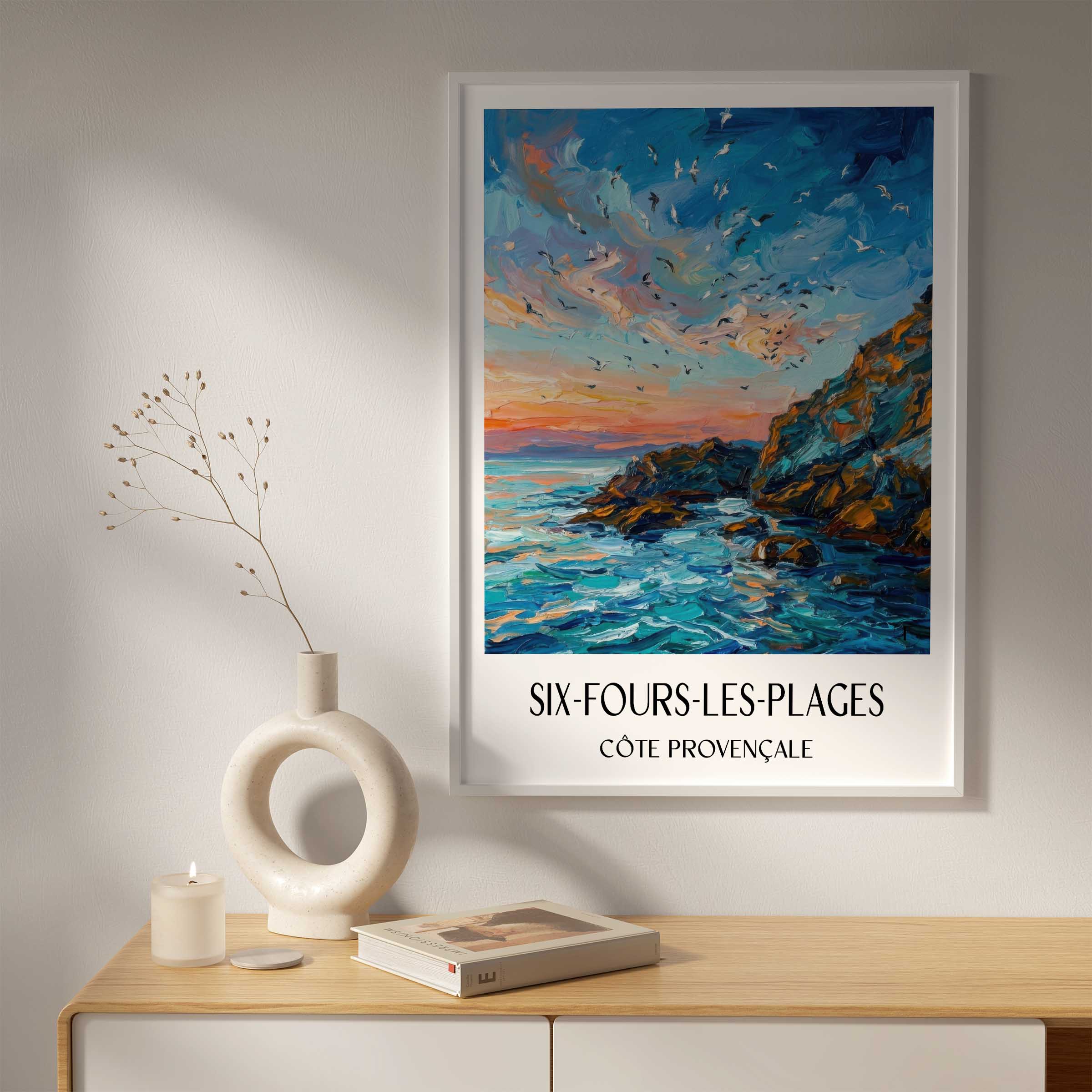 six-fours-les-plages-côte-provençale-frankreich-poster-oil-painting-oelgemaelde