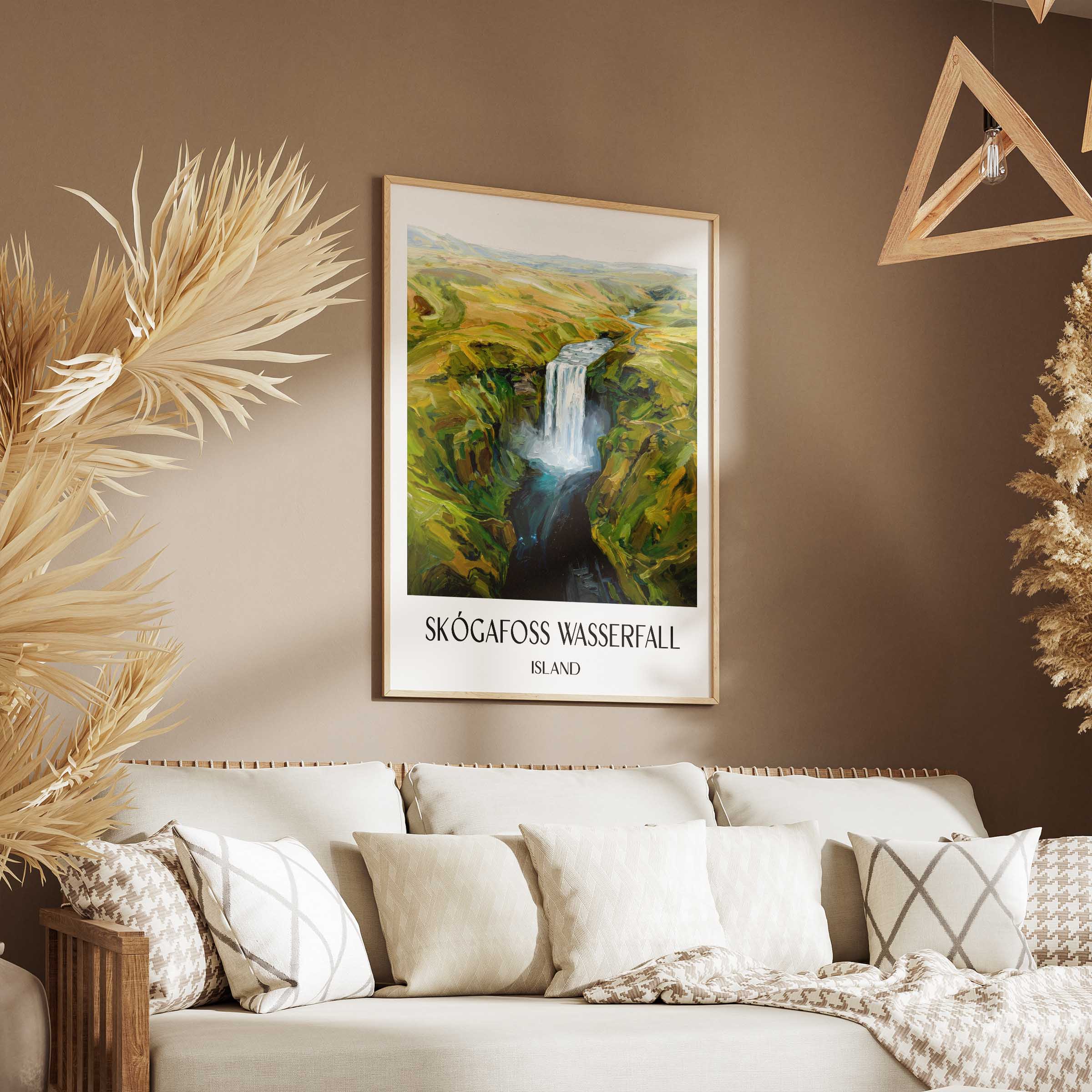 skógafoss-wasserfall-island-island-poster-oil-painting-oelgemaelde
