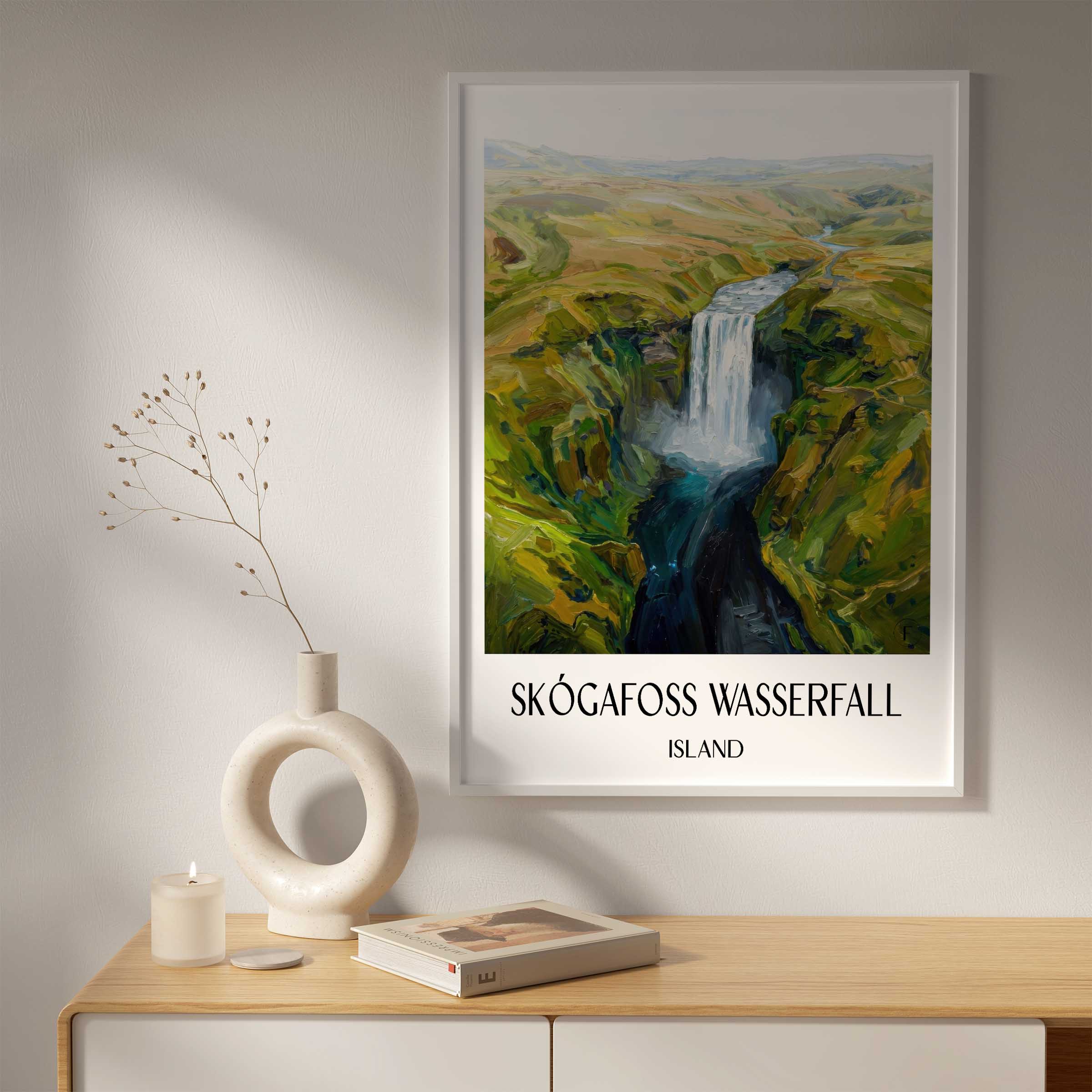 skógafoss-wasserfall-island-island-poster-oil-painting-oelgemaelde