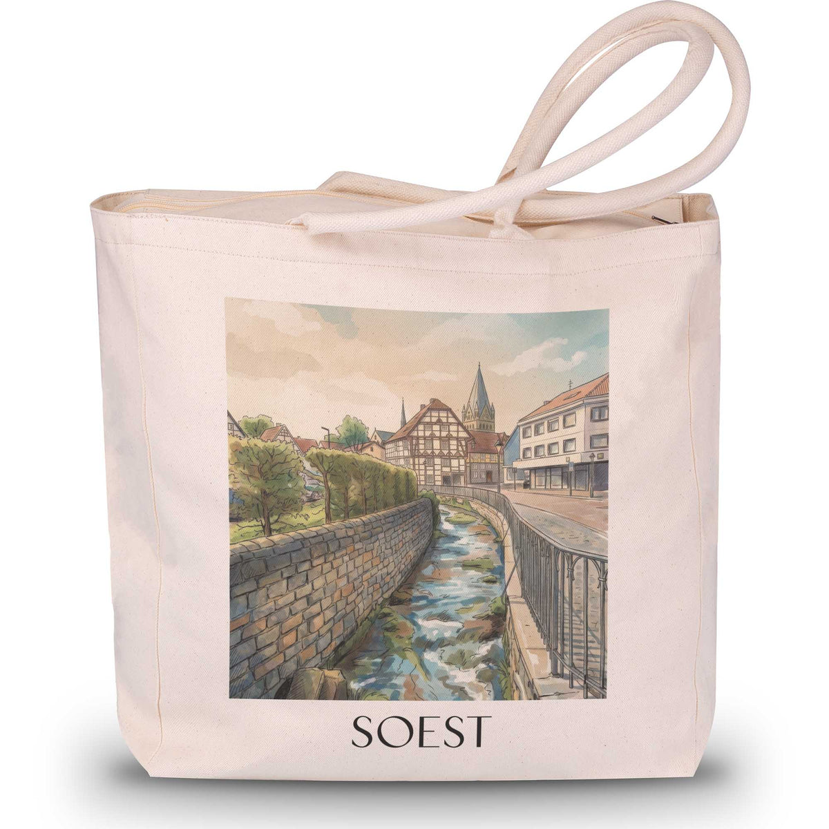 soest-westfalen-deutschland-einkaufstasche-aquarell