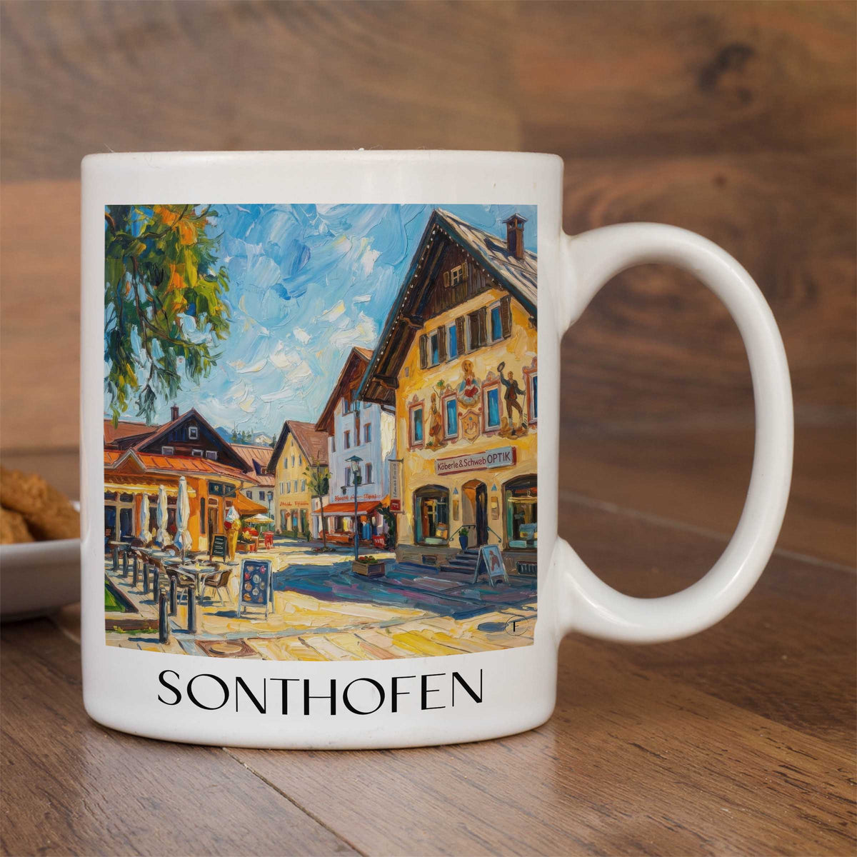 sonthofen-oberallgäu-deutschland-kaffeebecher-oil-painting-oelgemaelde