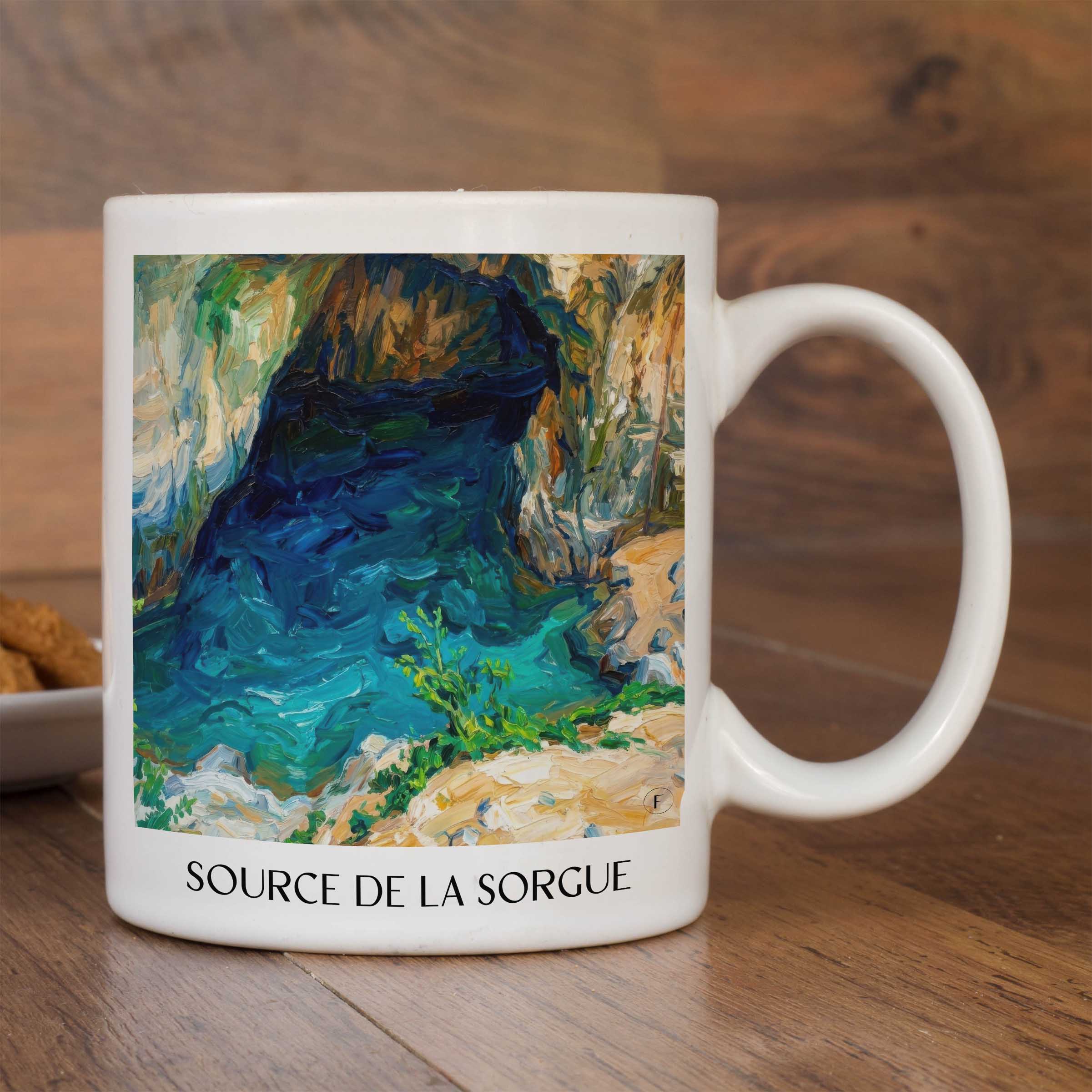 source-de-la-sorgue-fontaine-de-vaucluse-frankreich-kaffeebecher-oil-painting-oelgemaelde