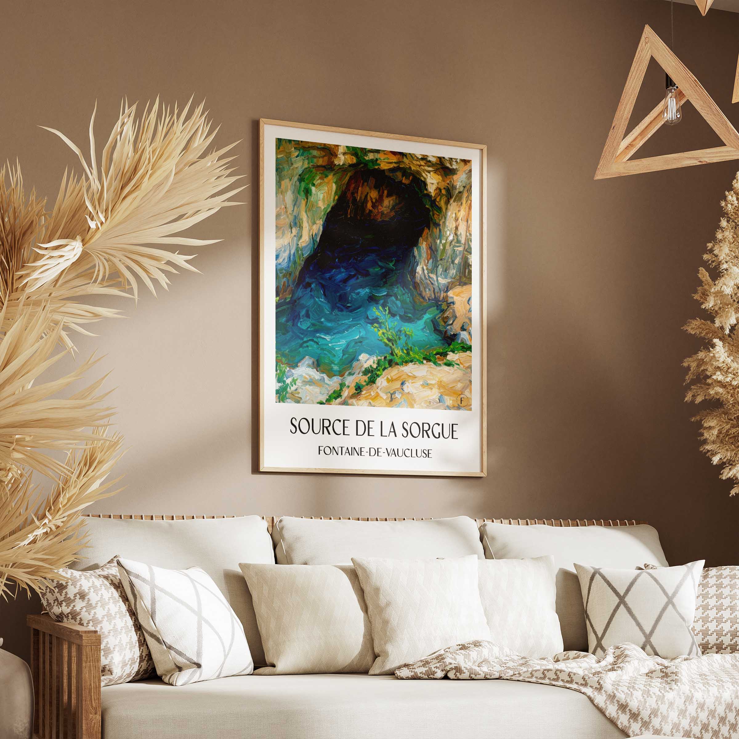 source-de-la-sorgue-fontaine-de-vaucluse-frankreich-poster-oil-painting-oelgemaelde