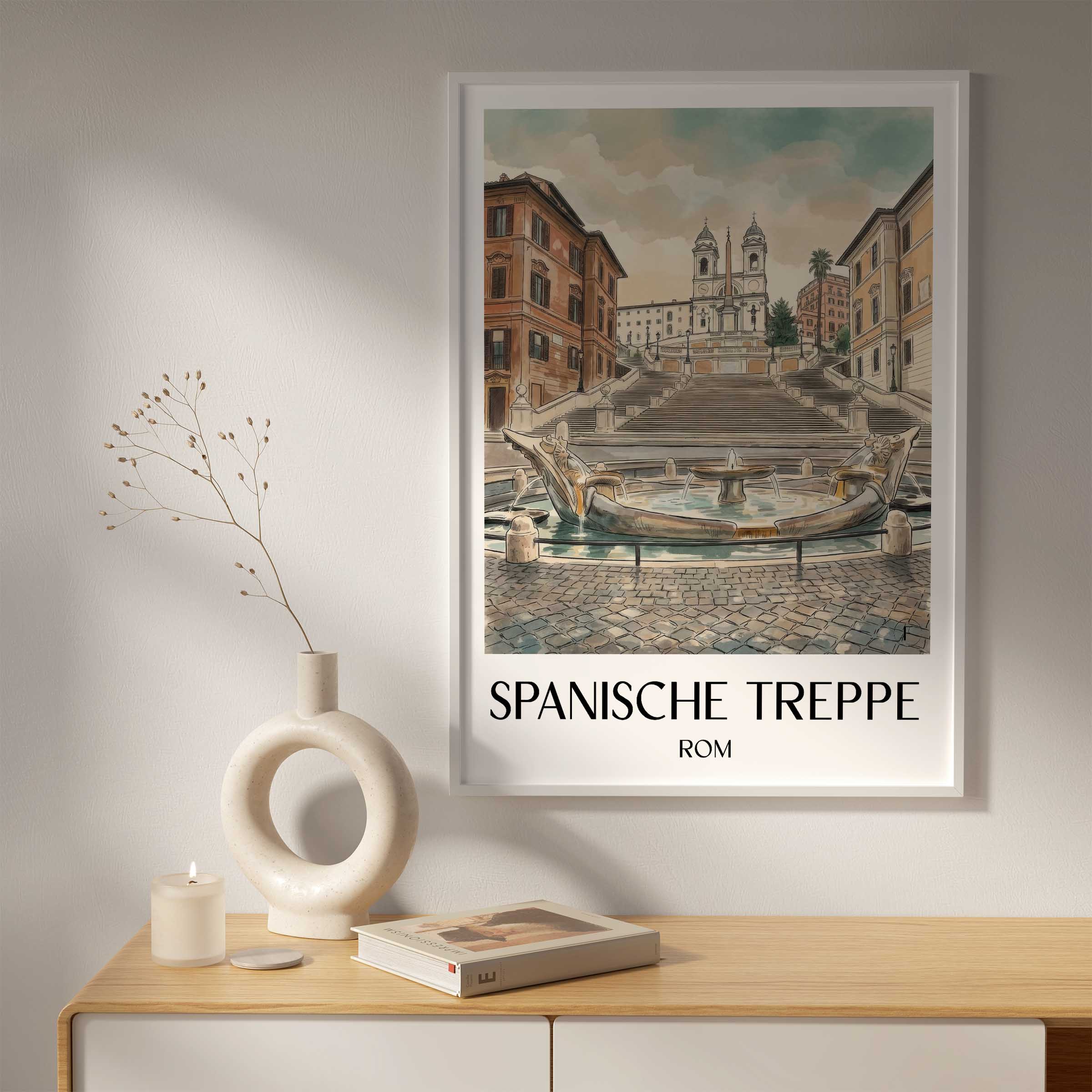 spanische-treppe-rom-italien-poster-aquarell