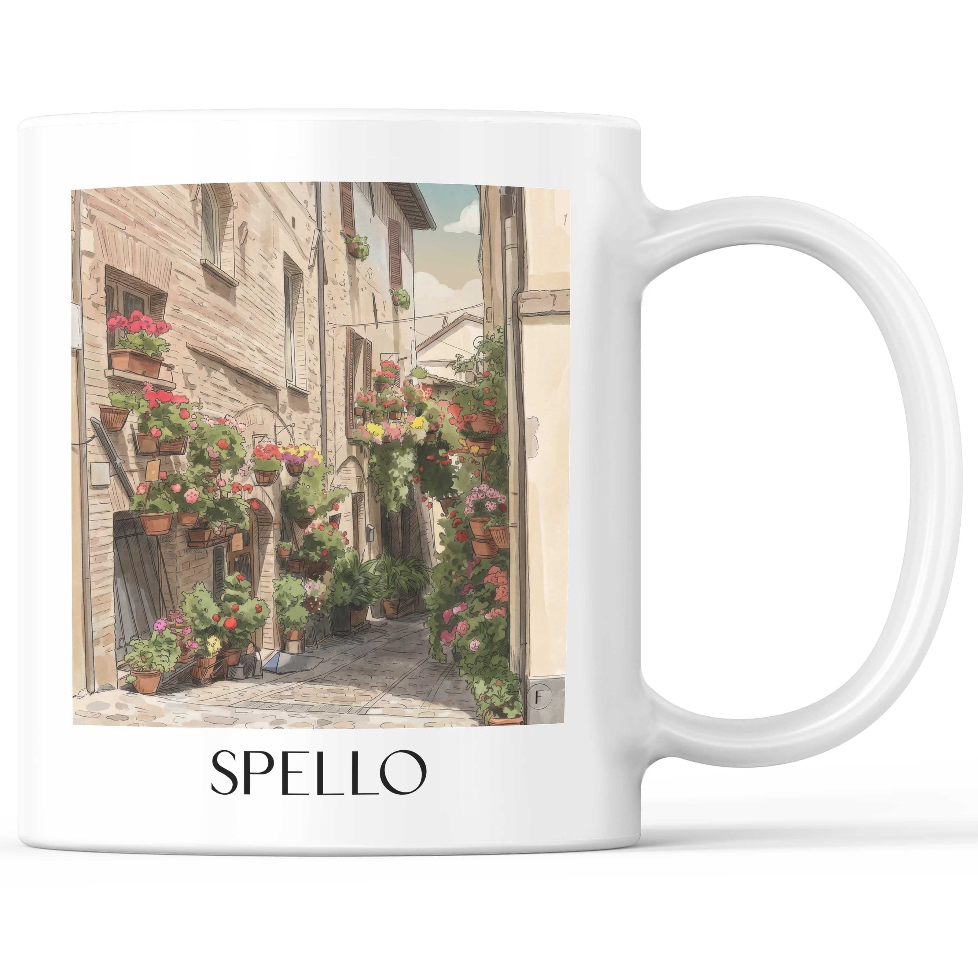 spello-umbrien-italien-kaffeebecher-aquarell
