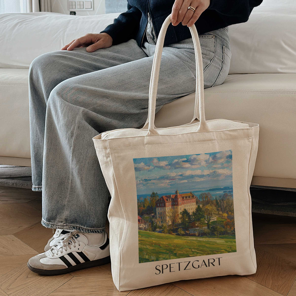 spetzgart-bodensee-deutschland-einkaufstasche-oil-painting-oelgemaelde