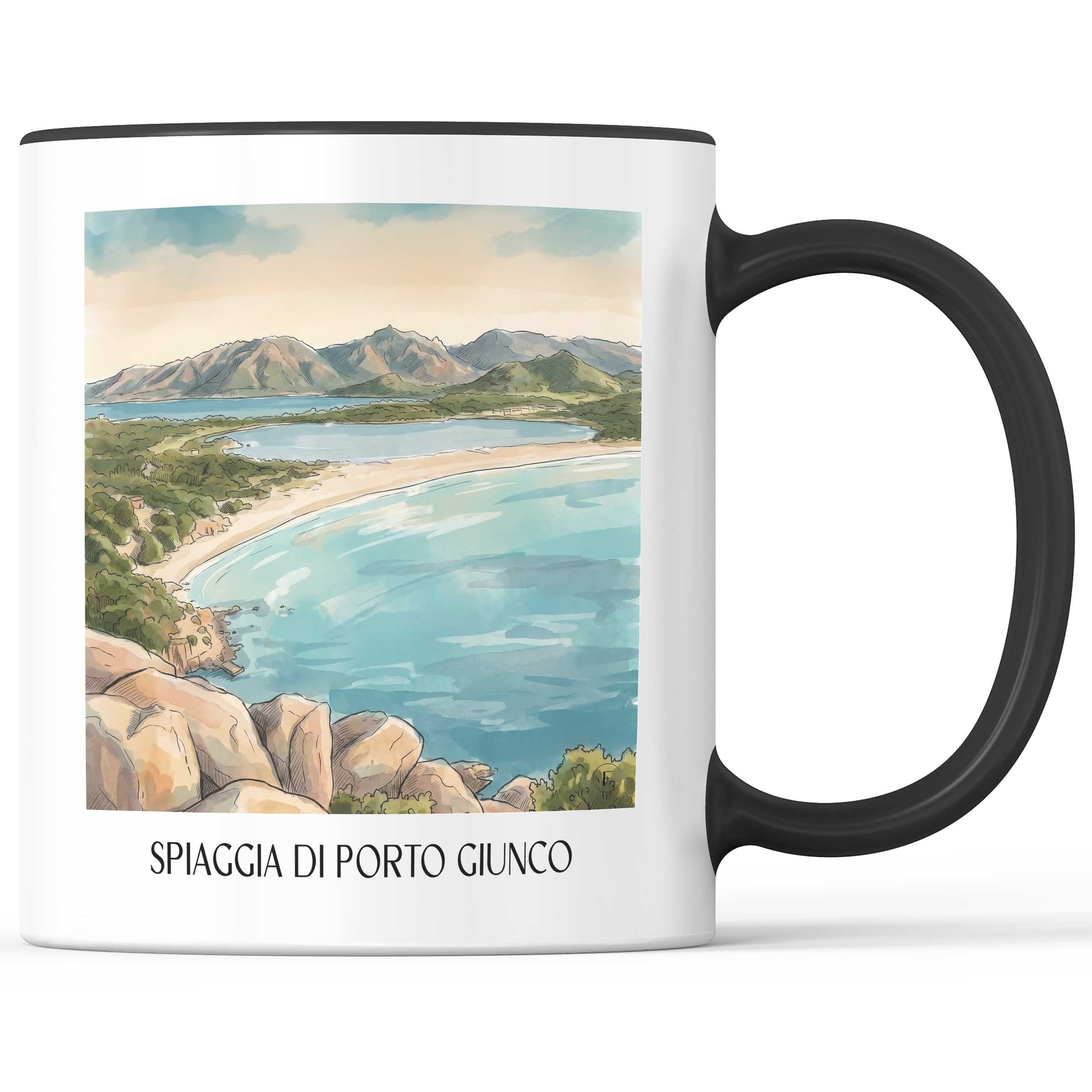 spiaggia-di-porto-giunco-sardinien-italien-kaffeebecher-aquarell