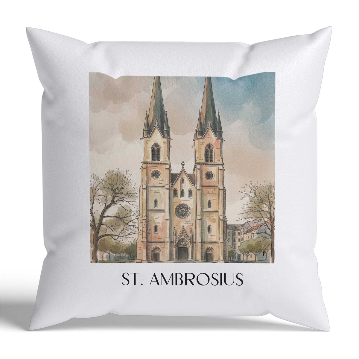 st.-ambrosius-magdeburg-deutschland-kissenbezug-aquarell