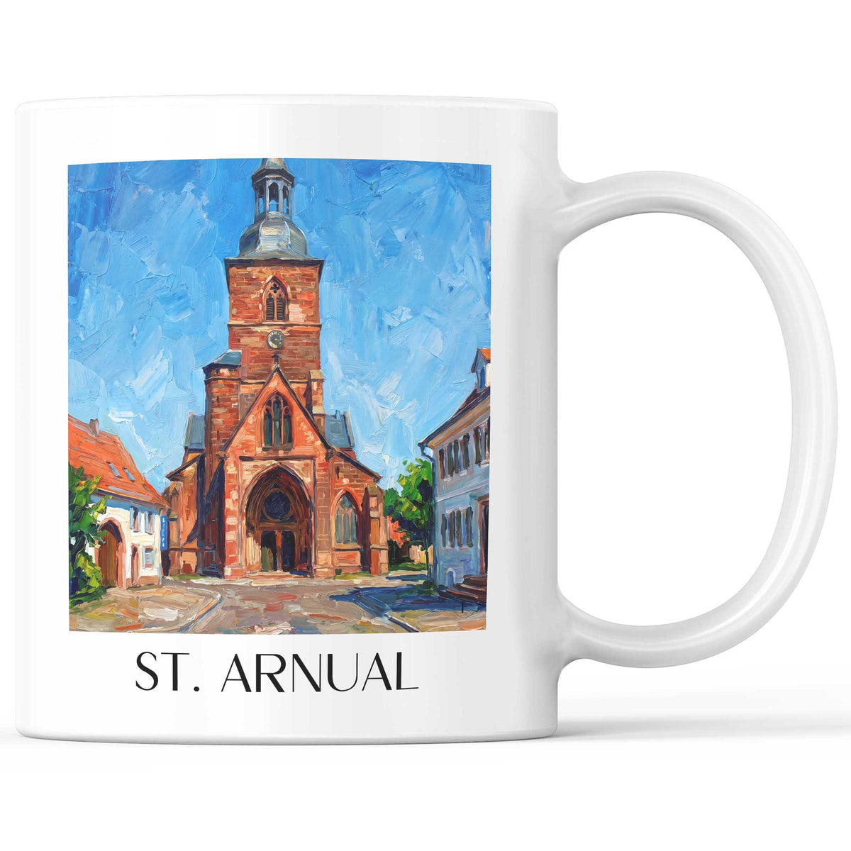 st.-arnual-saarbrücken-deutschland-kaffeebecher-oil-painting-oelgemaelde