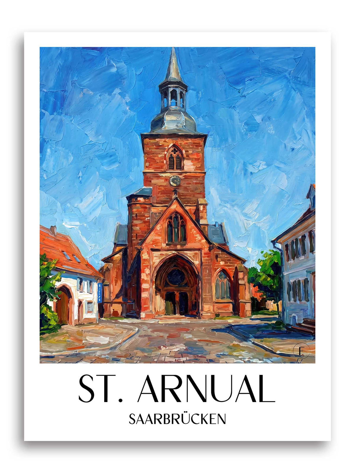 st.-arnual-saarbrücken-deutschland-poster-oil-painting-oelgemaelde