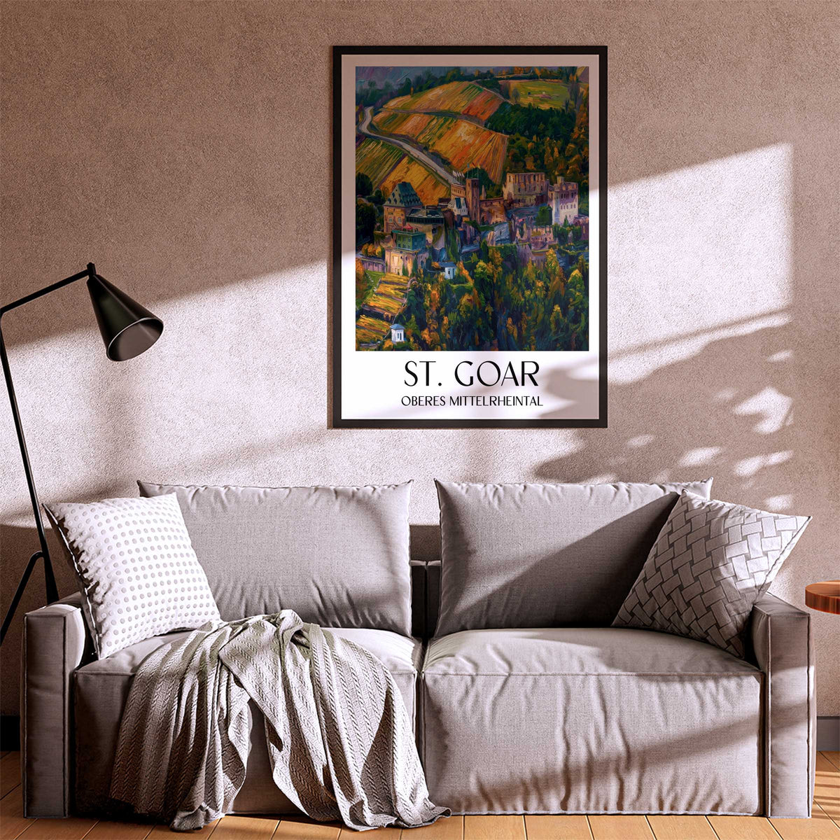 st.-goar-oberes-mittelrheintal-deutschland-poster-oil-painting-oelgemaelde