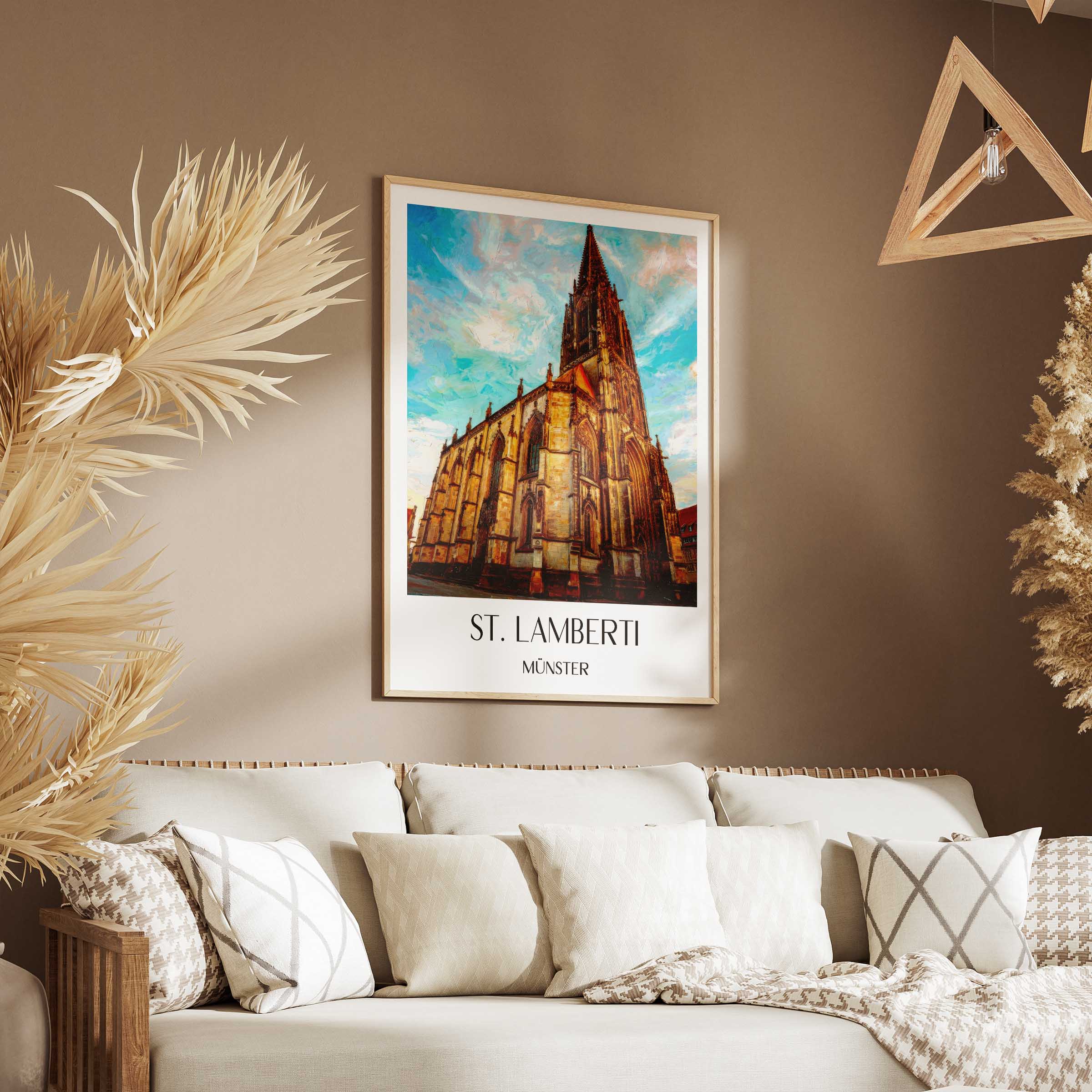 st.-lamberti-münster-deutschland-poster-oil-painting-oelgemaelde