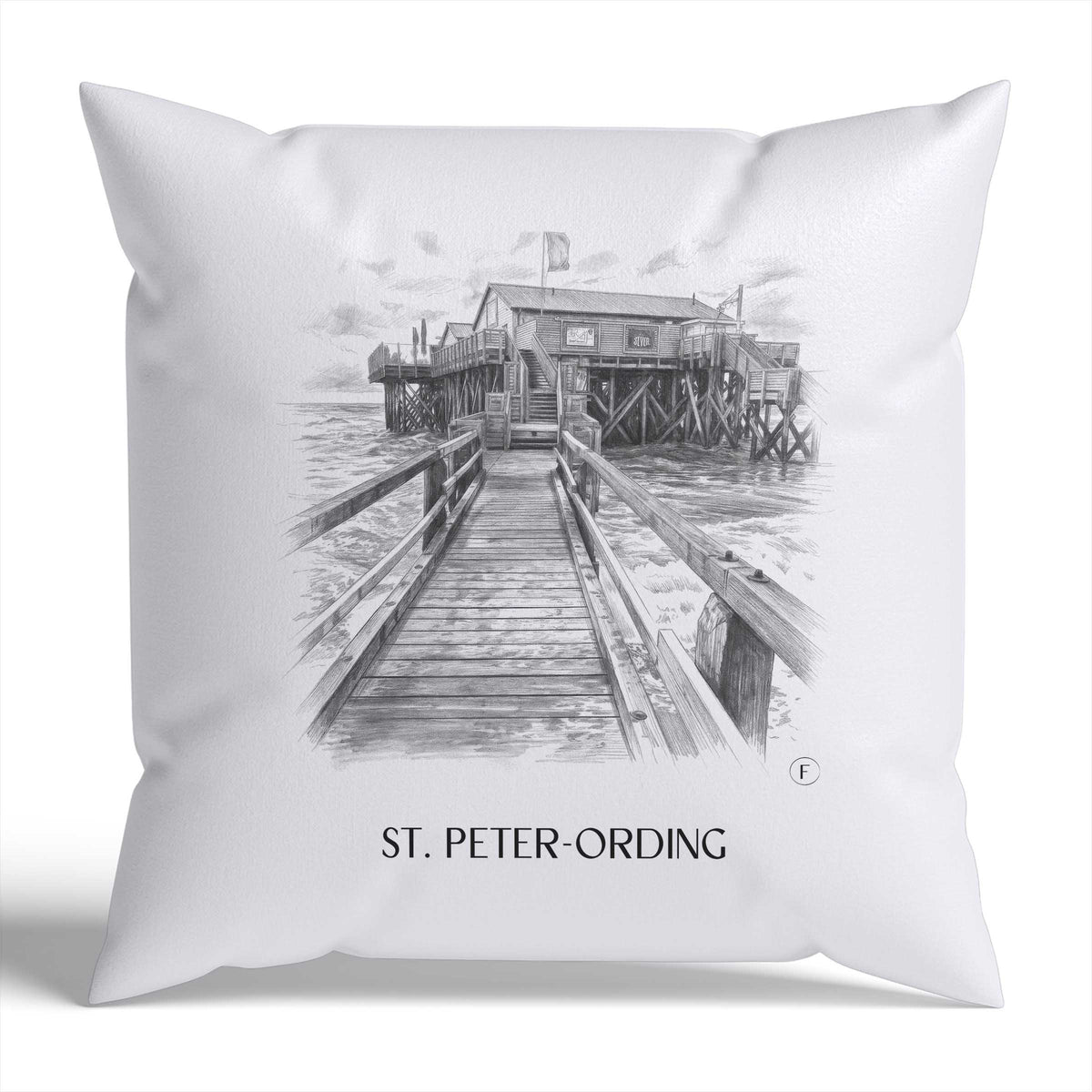 st.-peter-ording-nordfriesland-deutschland-kissenbezug-bleistift-zeichnung-drawing